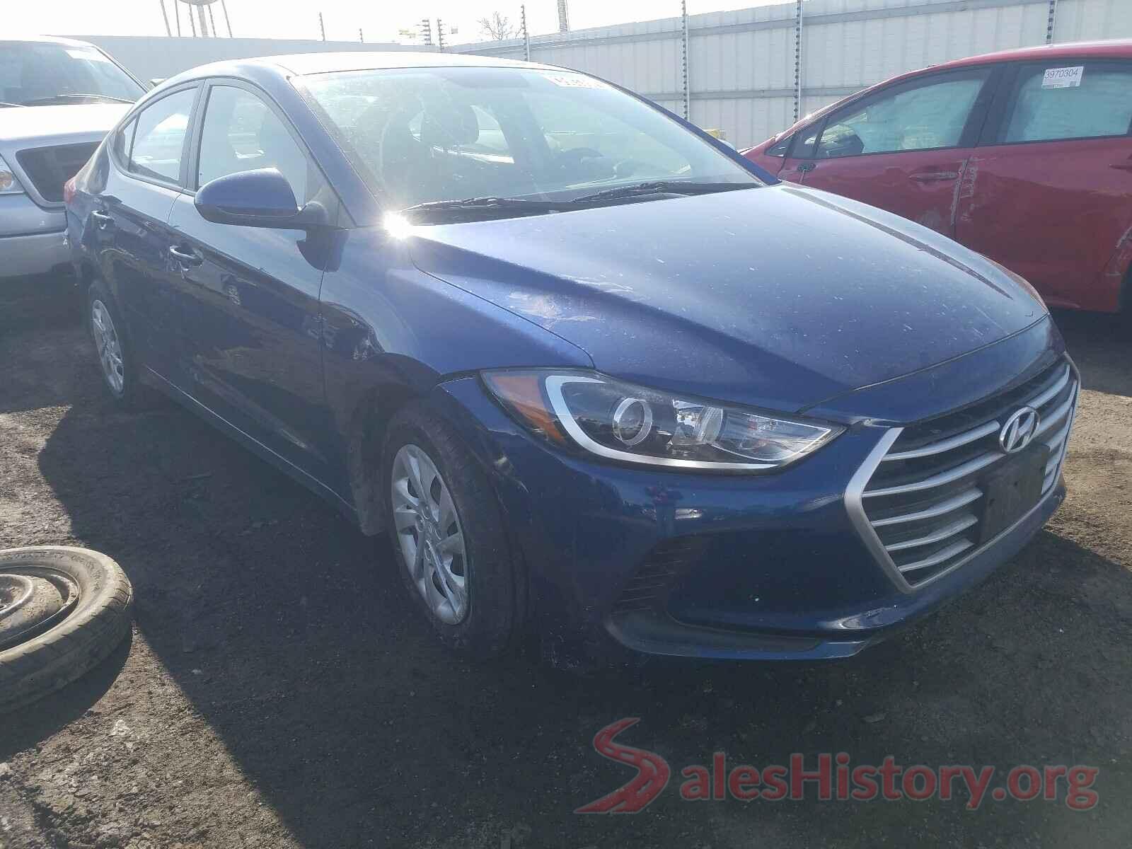 5NPD74LF8HH145743 2017 HYUNDAI ELANTRA