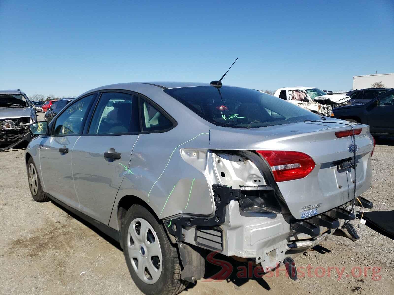 1FADP3E25HL294536 2017 FORD FOCUS