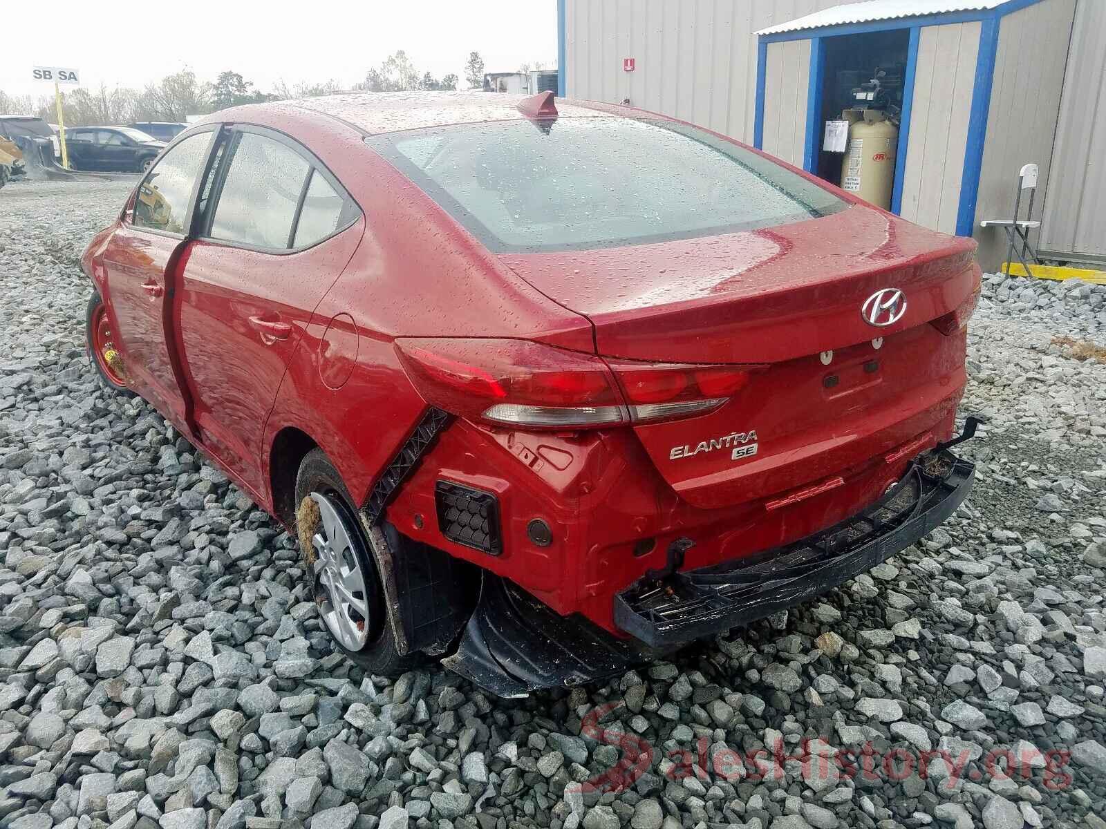 KMHD74LF2HU070474 2017 HYUNDAI ELANTRA