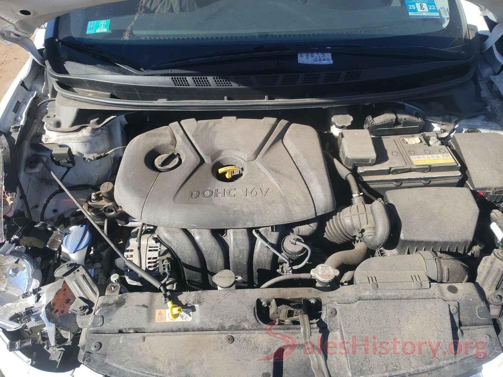 5NPDH4AE7GH721652 2016 HYUNDAI ELANTRA