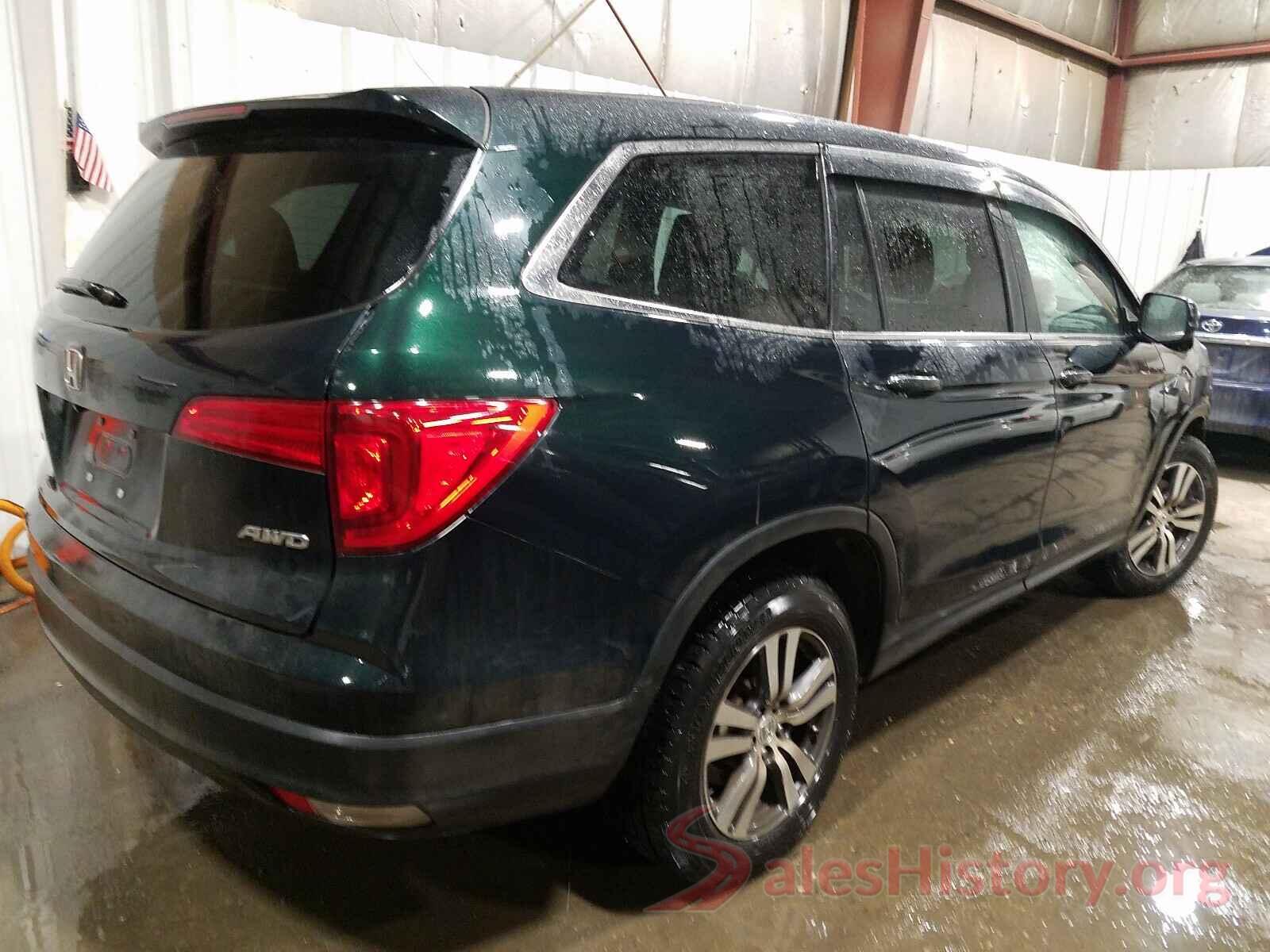 5FNYF6H55GB020020 2016 HONDA PILOT