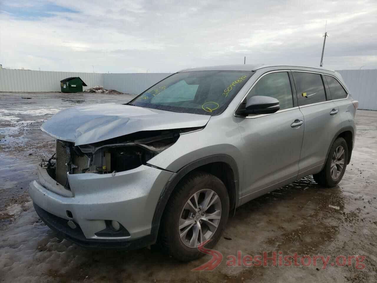 5TDJKRFH2FS169992 2015 TOYOTA HIGHLANDER