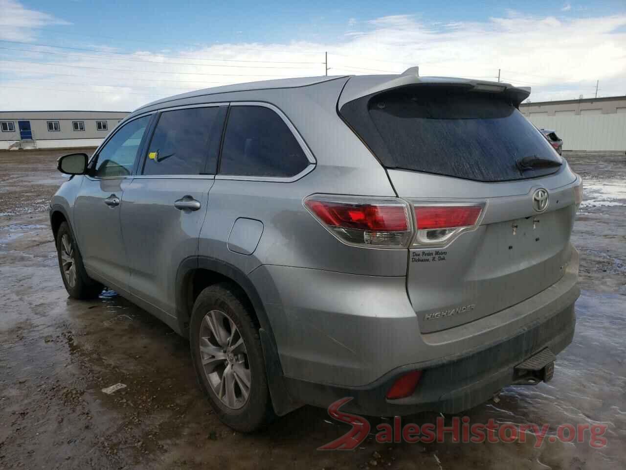 5TDJKRFH2FS169992 2015 TOYOTA HIGHLANDER