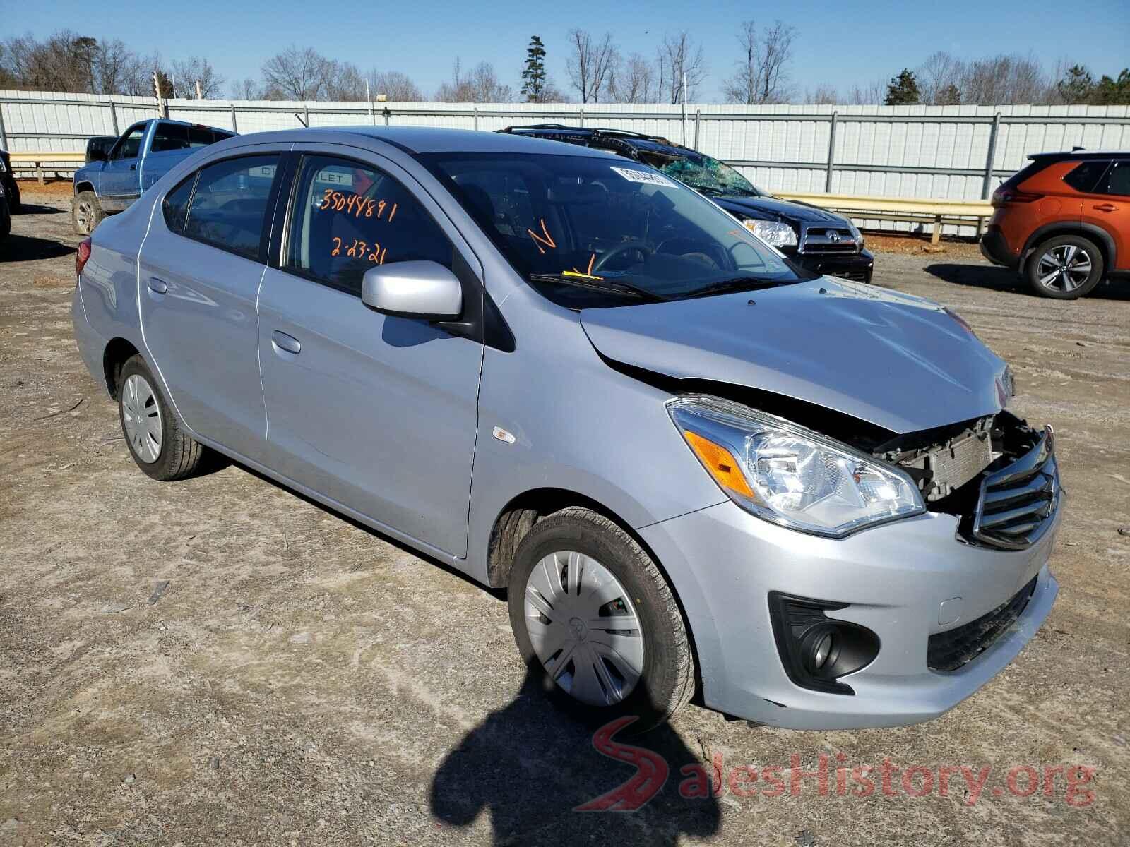 ML32F3FJ4JHF10868 2018 MITSUBISHI MIRAGE