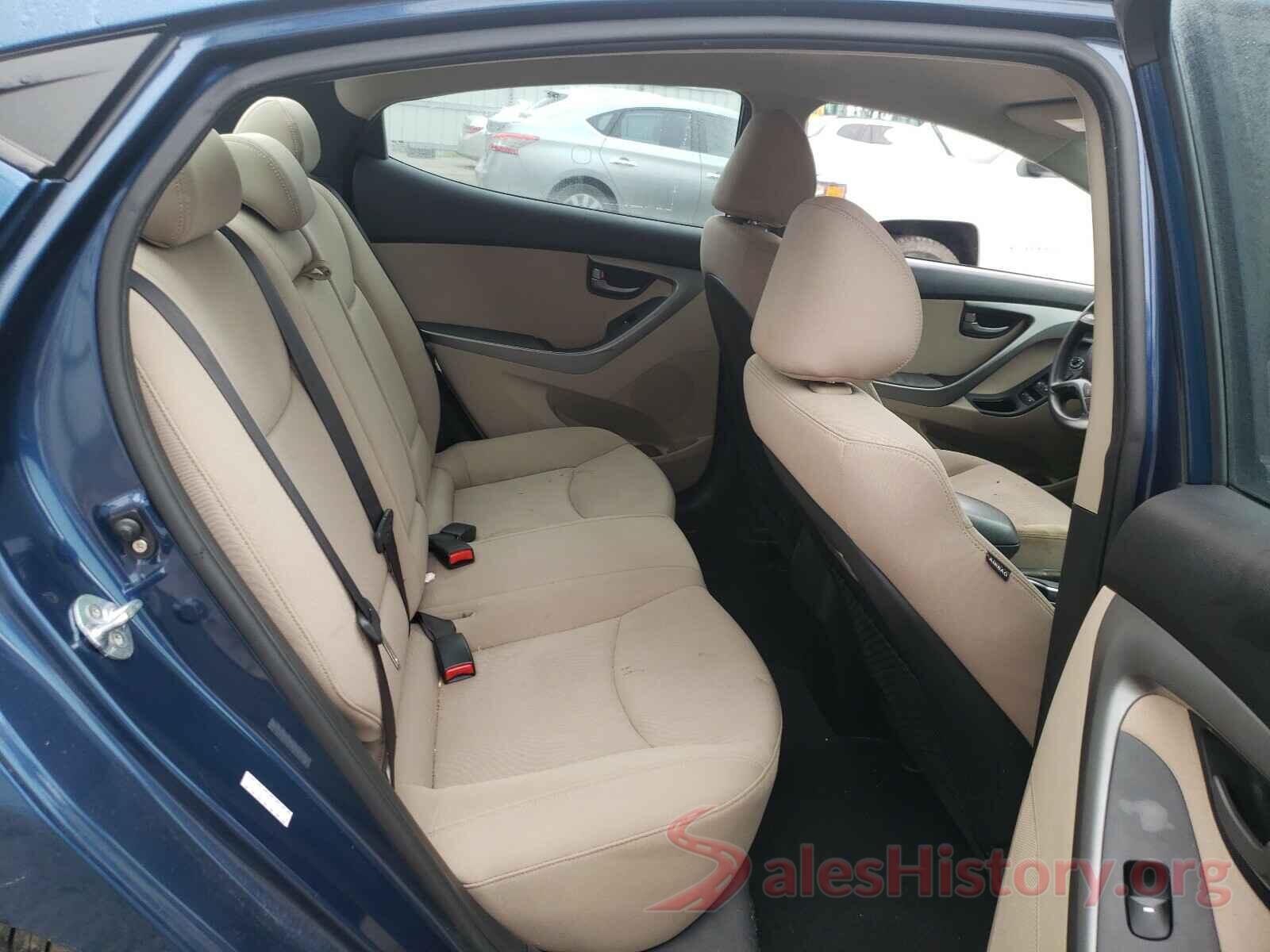 KMHDH4AE5GU617954 2016 HYUNDAI ELANTRA