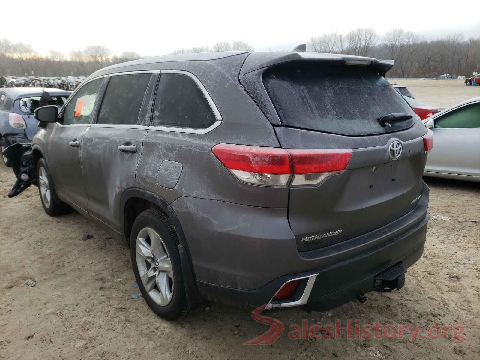 5TDDZRFH9KS734158 2019 TOYOTA HIGHLANDER