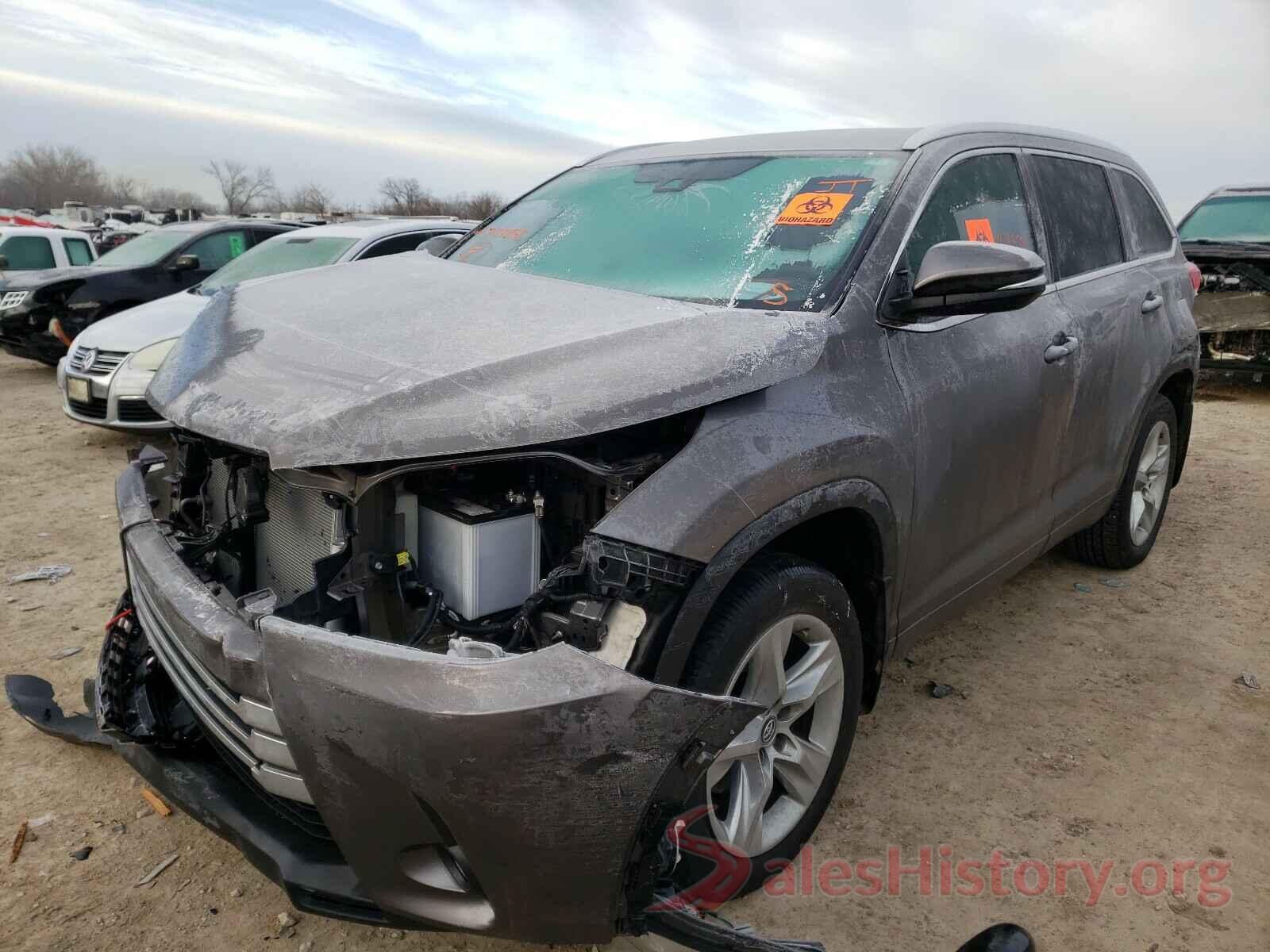 5TDDZRFH9KS734158 2019 TOYOTA HIGHLANDER