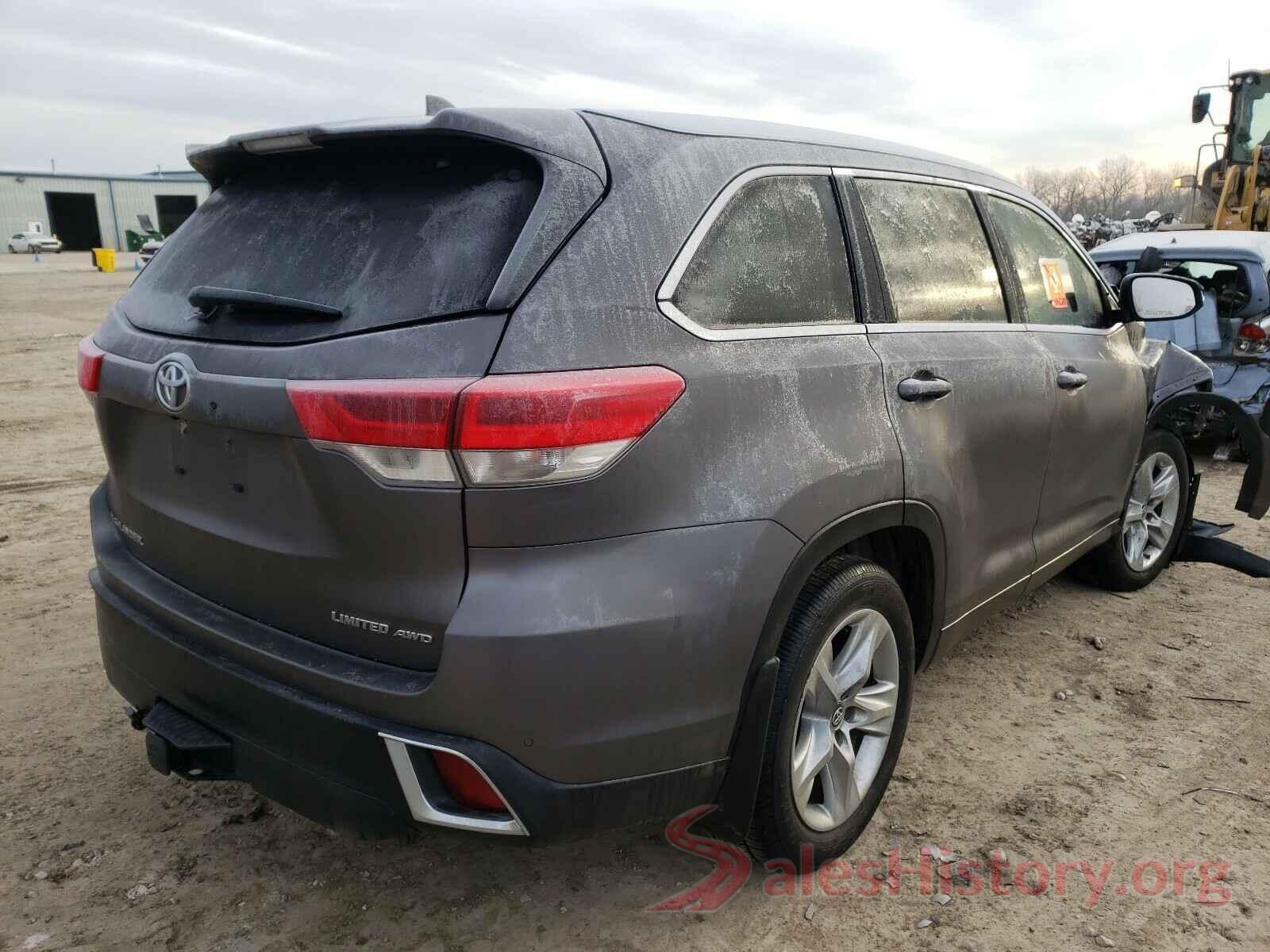 5TDDZRFH9KS734158 2019 TOYOTA HIGHLANDER