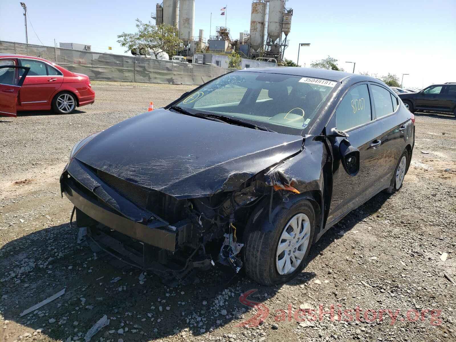 5NPD74LF8JH391195 2018 HYUNDAI ELANTRA