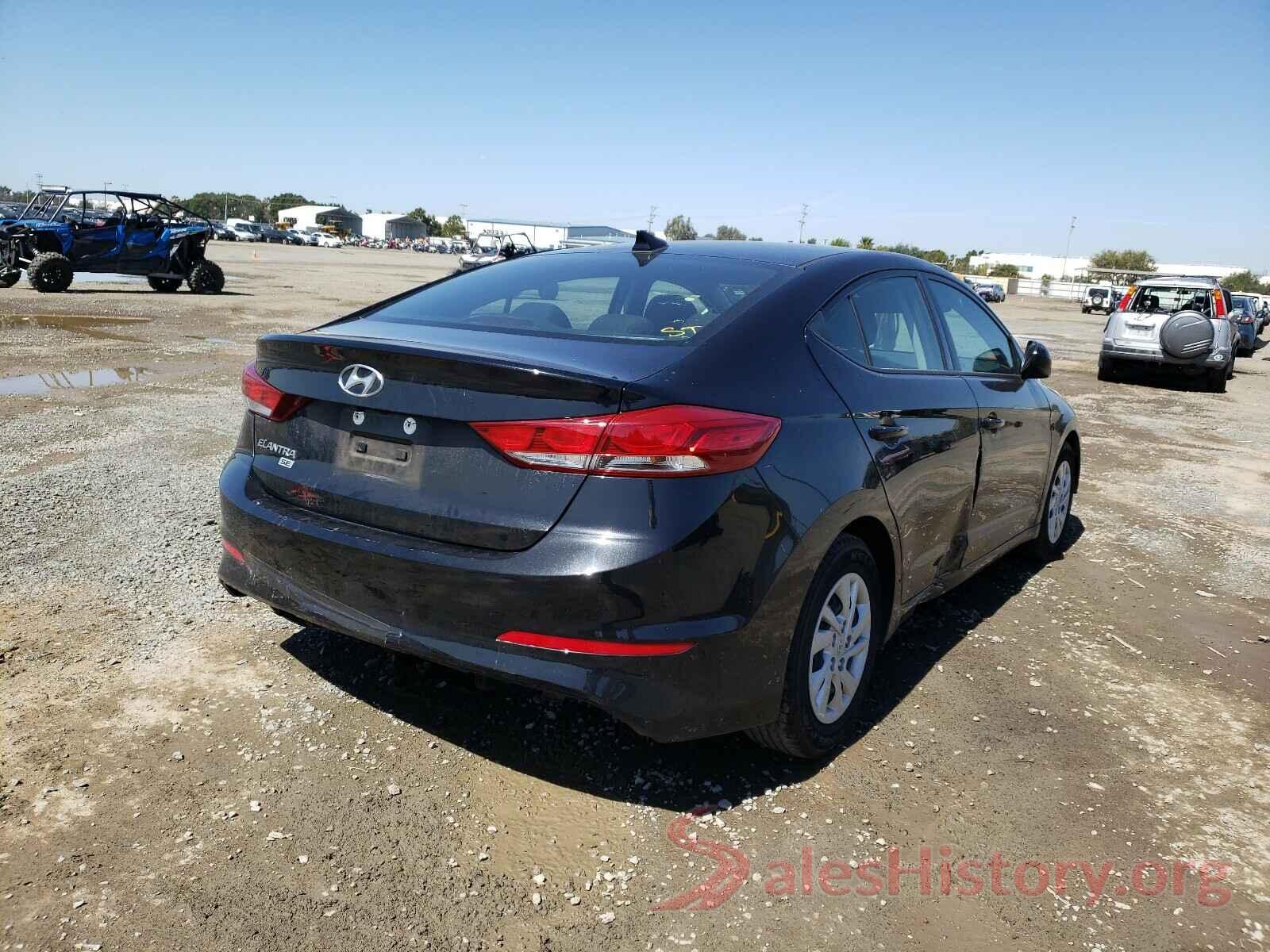 5NPD74LF8JH391195 2018 HYUNDAI ELANTRA