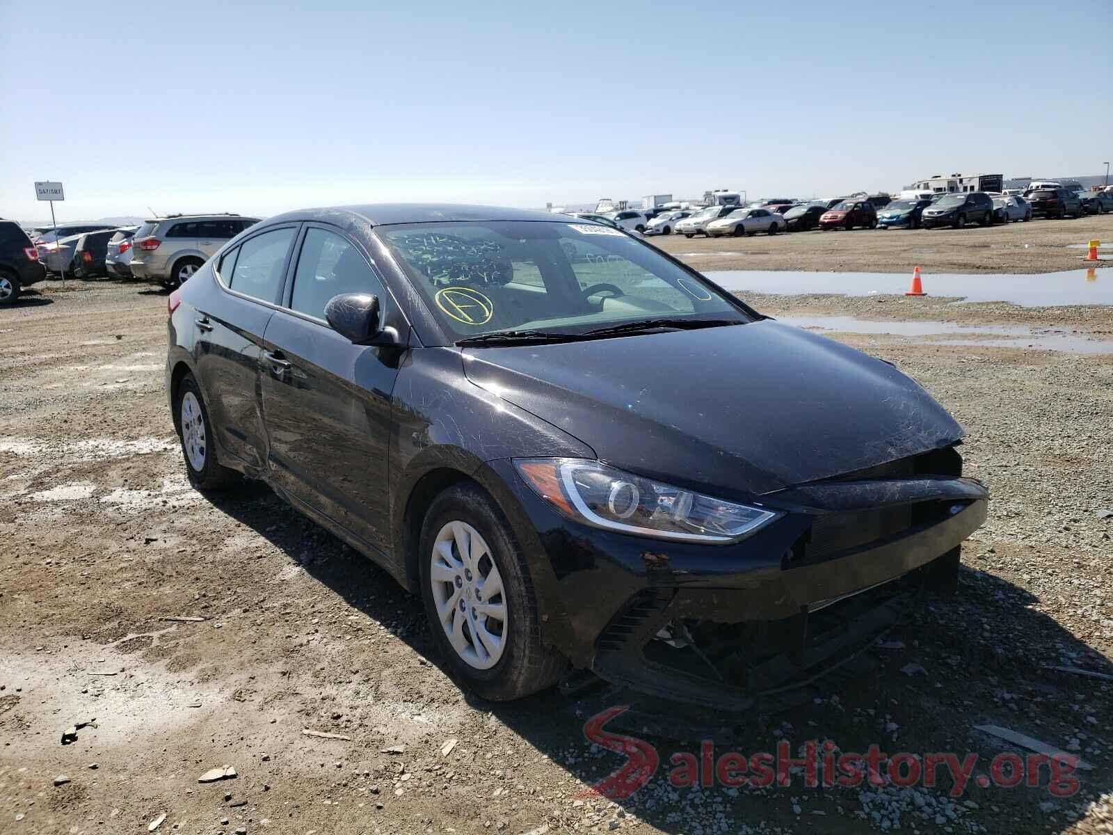 5NPD74LF8JH391195 2018 HYUNDAI ELANTRA