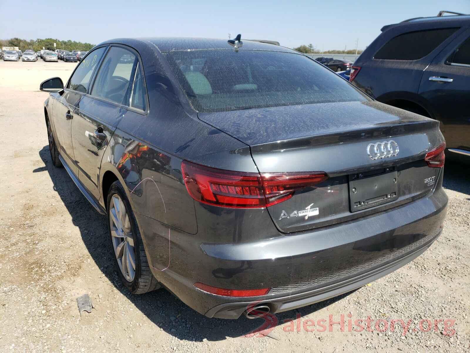 WAUKMAF40JN003527 2018 AUDI A4