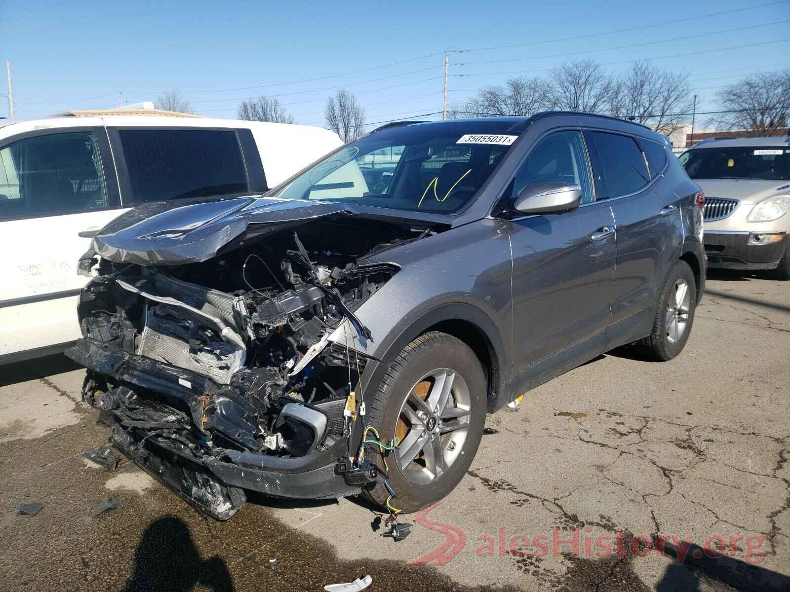 5XYZU3LB7HG410665 2017 HYUNDAI SANTA FE