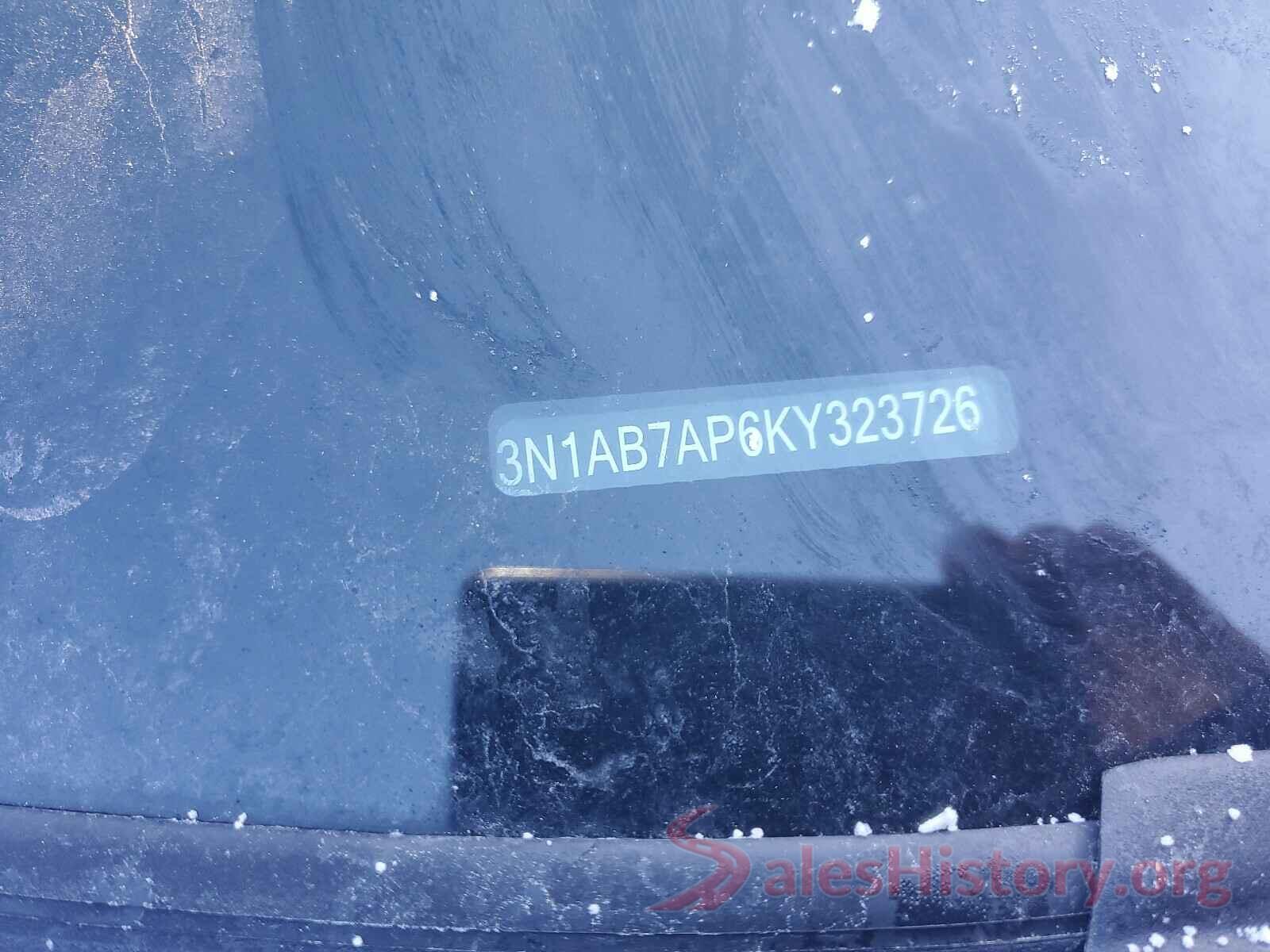 3N1AB7AP6KY323726 2019 NISSAN SENTRA