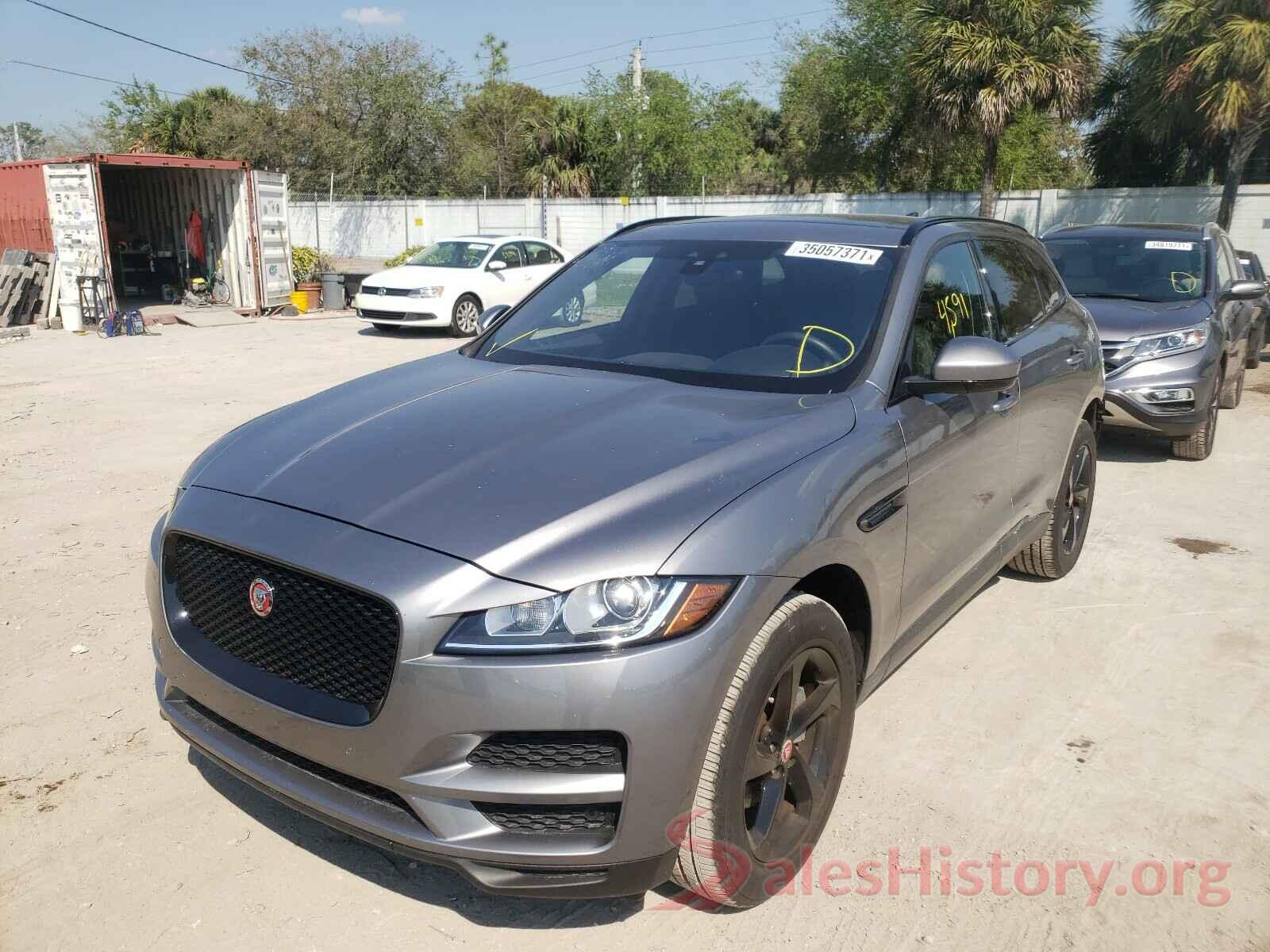 SADCJ2FX4LA618645 2020 JAGUAR F-PACE