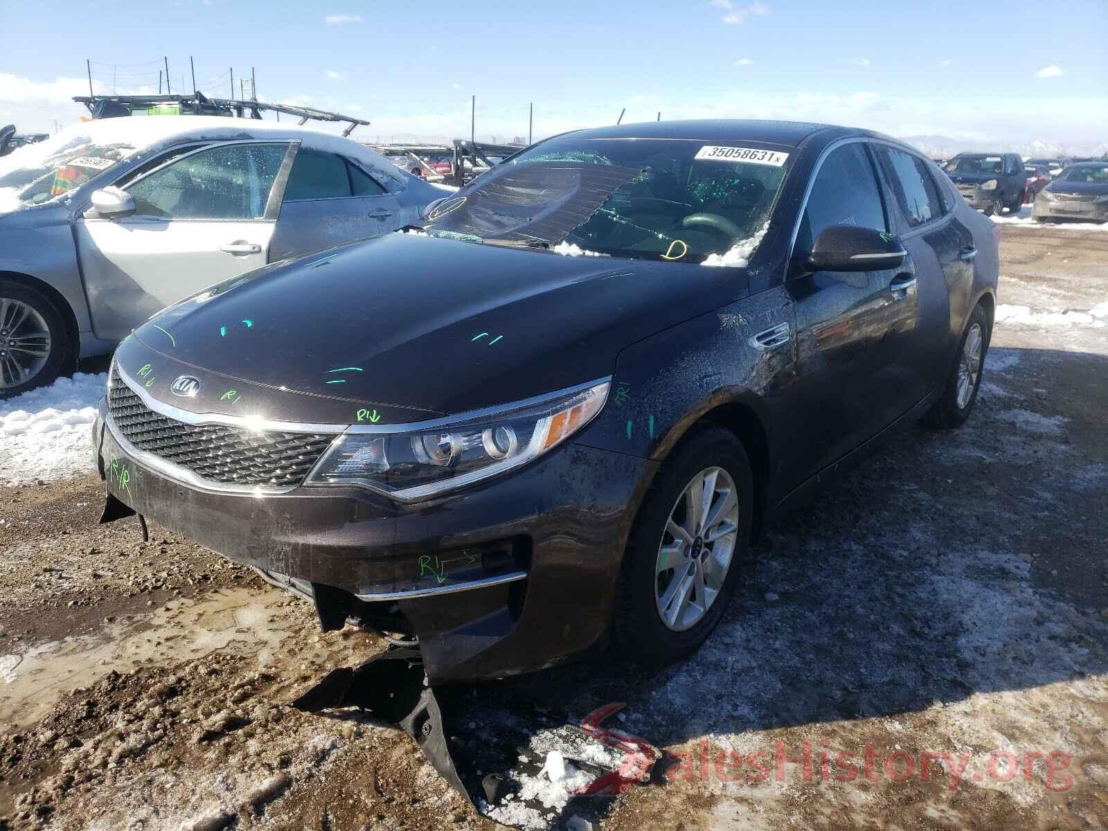 KNAGT4L30J5238371 2018 KIA OPTIMA