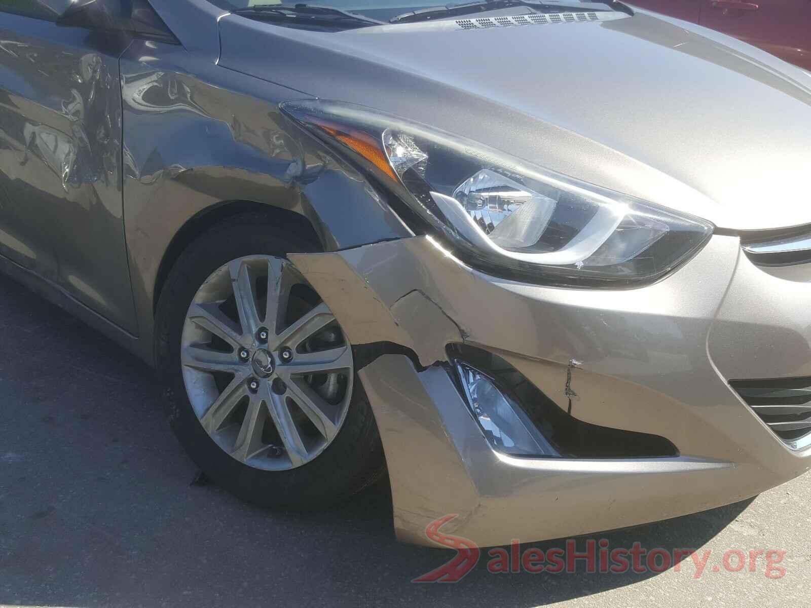 5NPDH4AE2GH763209 2016 HYUNDAI ELANTRA