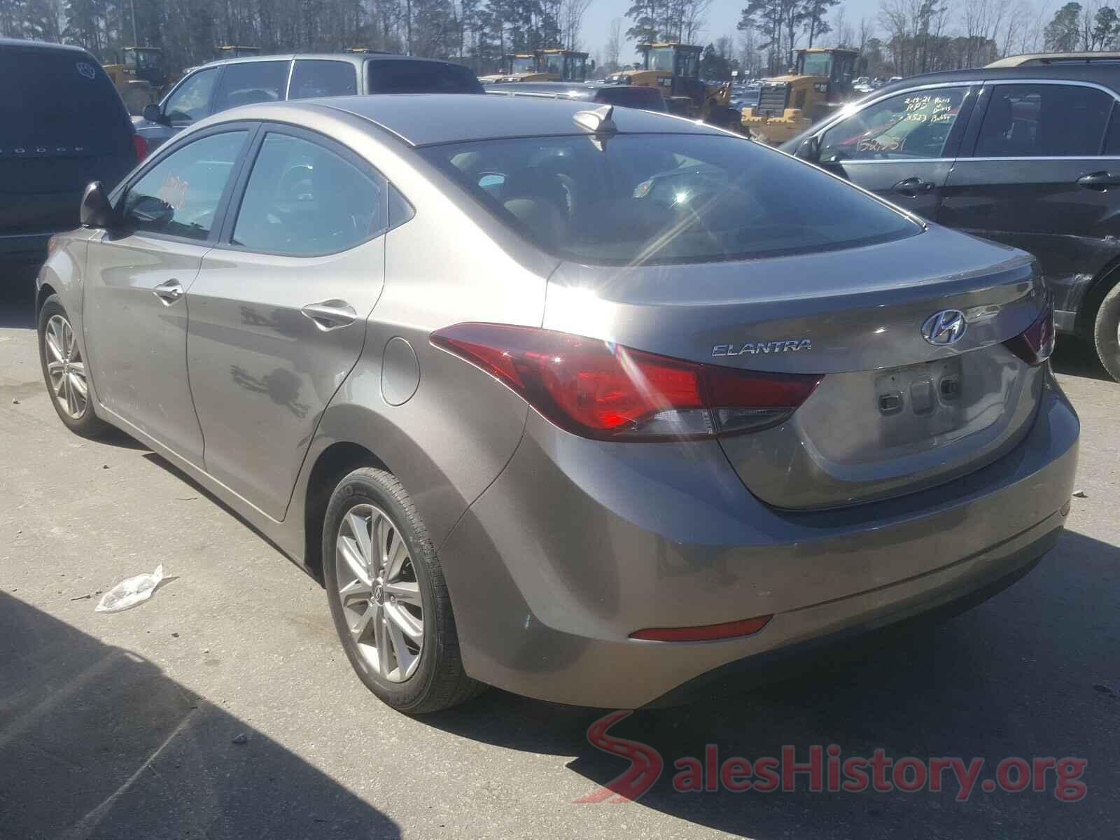 5NPDH4AE2GH763209 2016 HYUNDAI ELANTRA