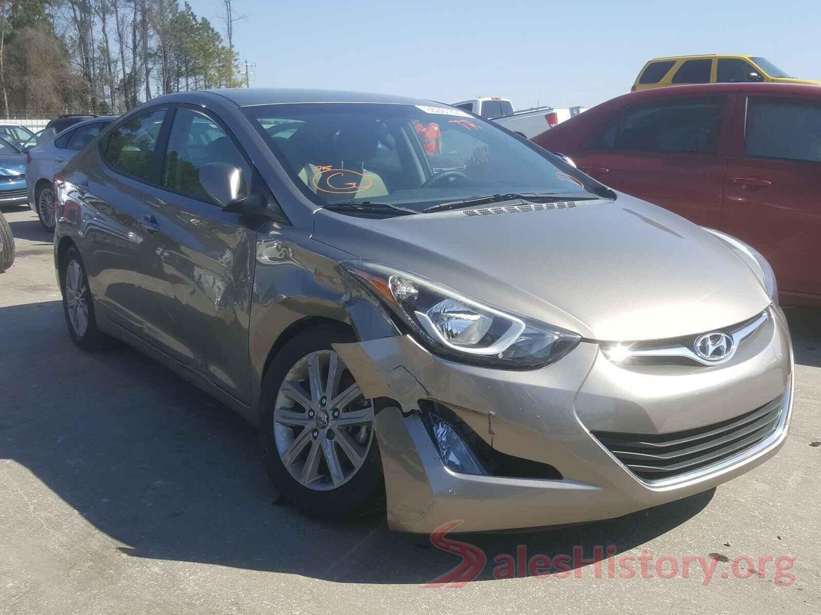 5NPDH4AE2GH763209 2016 HYUNDAI ELANTRA