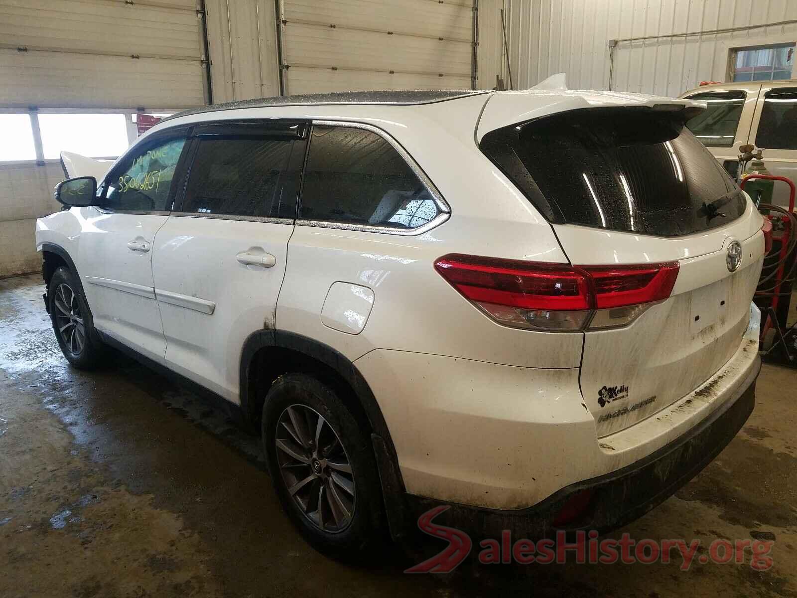 5TDJZRFHXKS566131 2019 TOYOTA HIGHLANDER