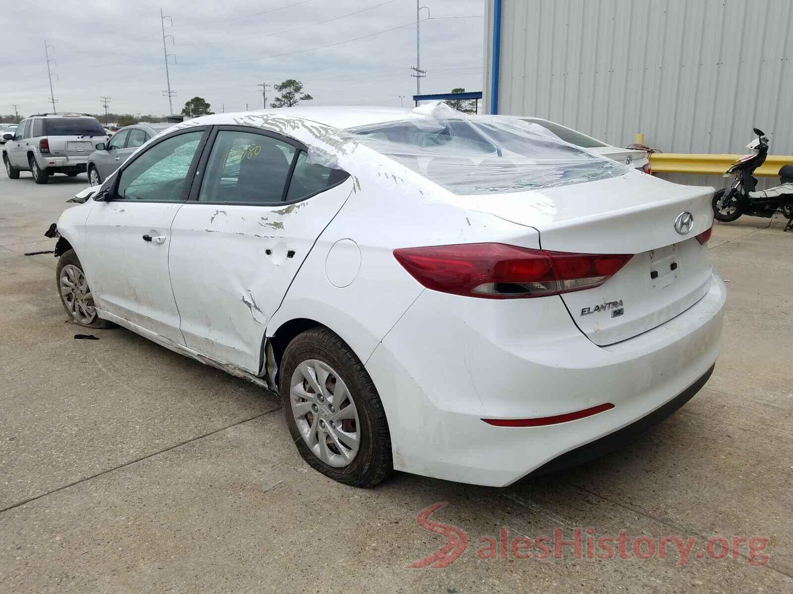 5NPD74LF1HH174842 2017 HYUNDAI ELANTRA