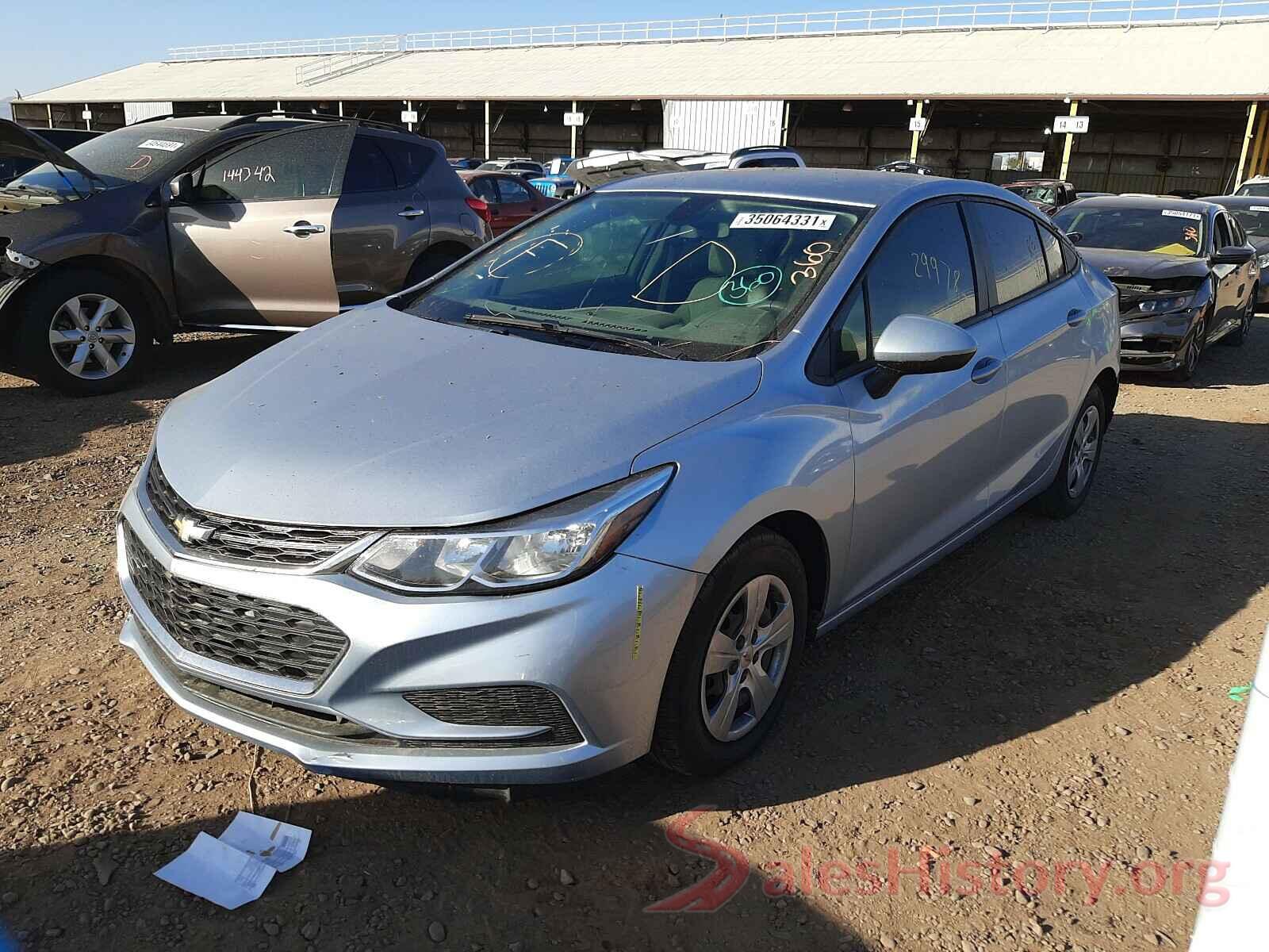 1G1BC5SM2J7199082 2018 CHEVROLET CRUZE