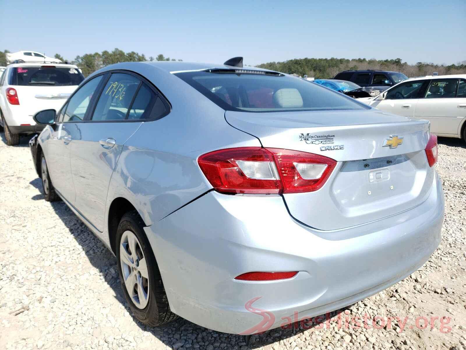 1G1BC5SM7H7201161 2017 CHEVROLET CRUZE