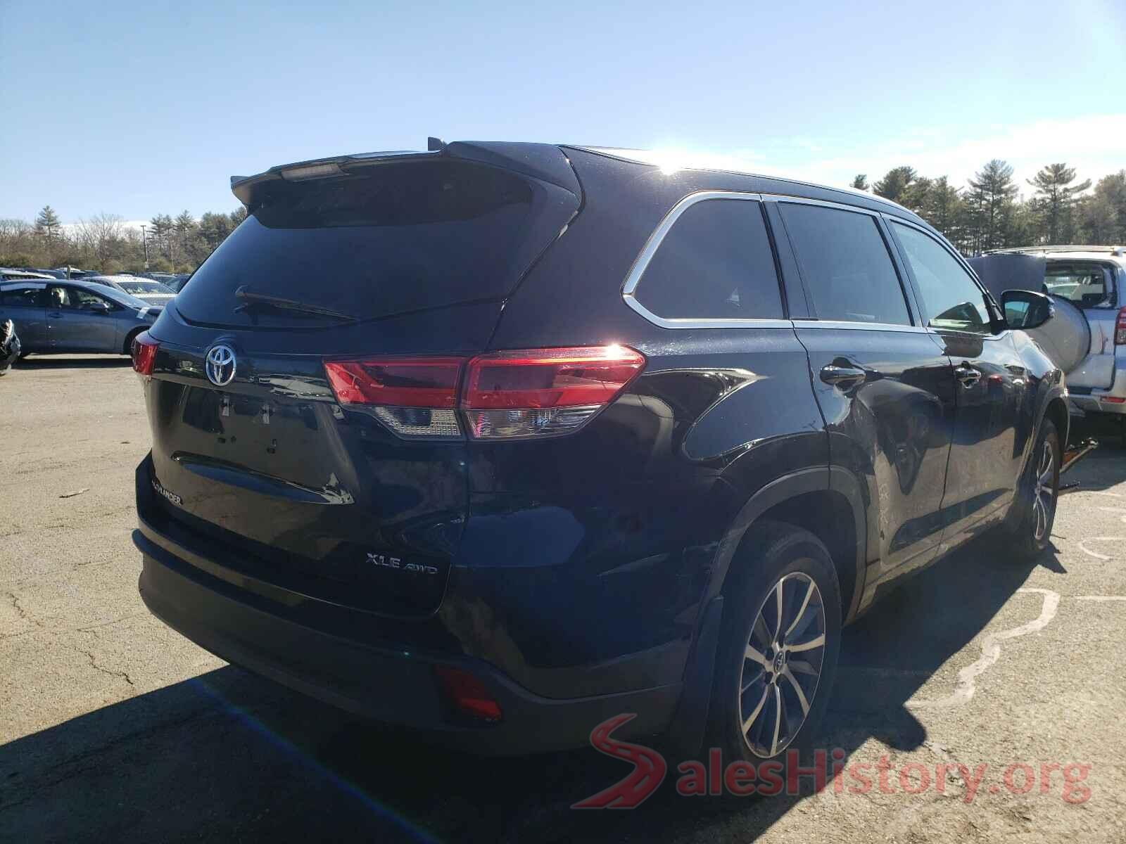 5TDJZRFH9HS453778 2017 TOYOTA HIGHLANDER