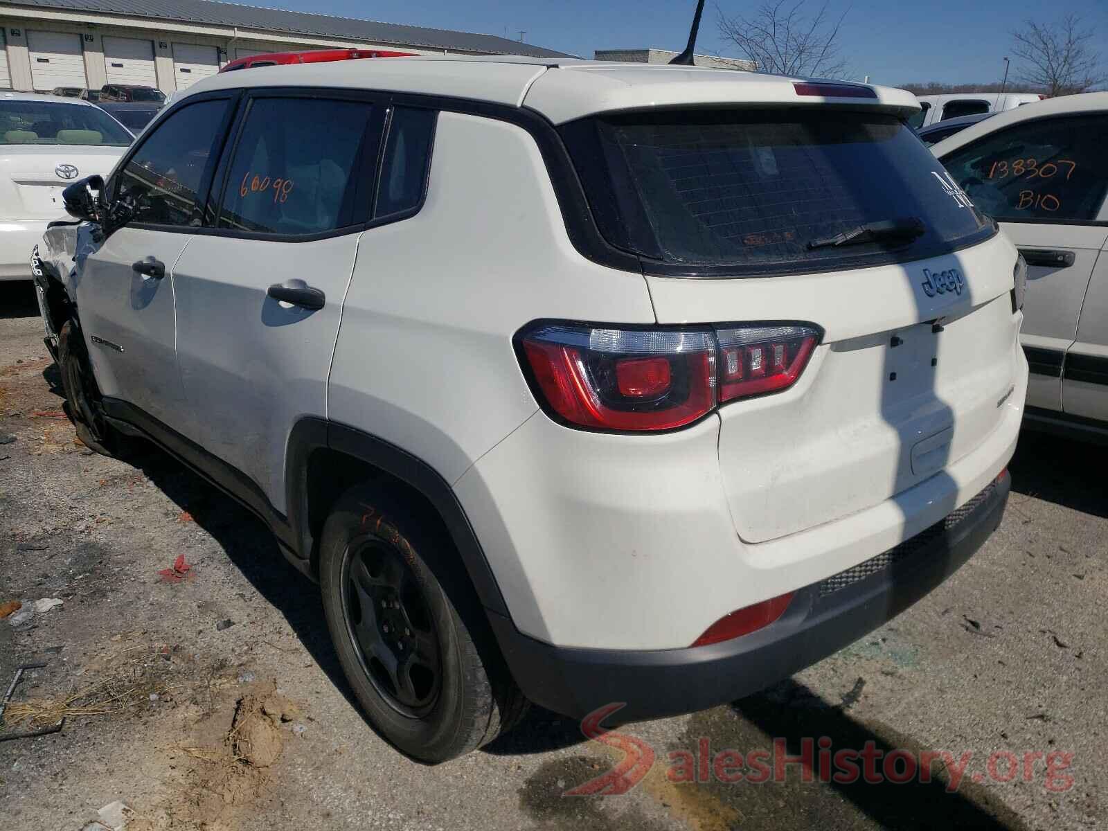 3C4NJCAB9JT233237 2018 JEEP COMPASS