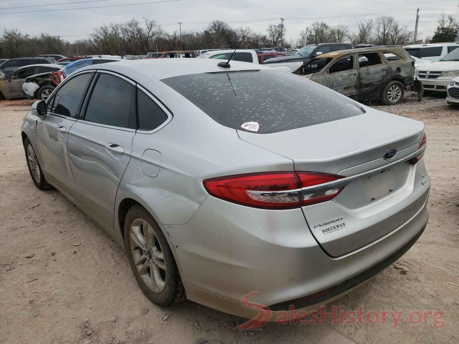 3FA6P0HD2JR267399 2018 FORD FUSION