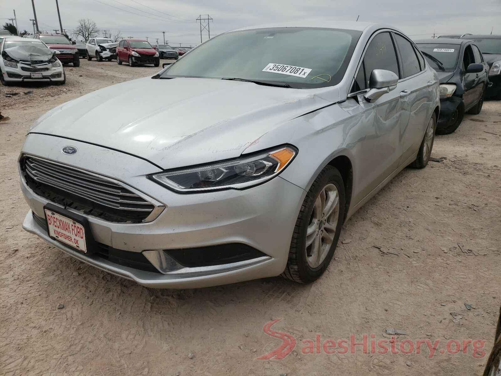 3FA6P0HD2JR267399 2018 FORD FUSION