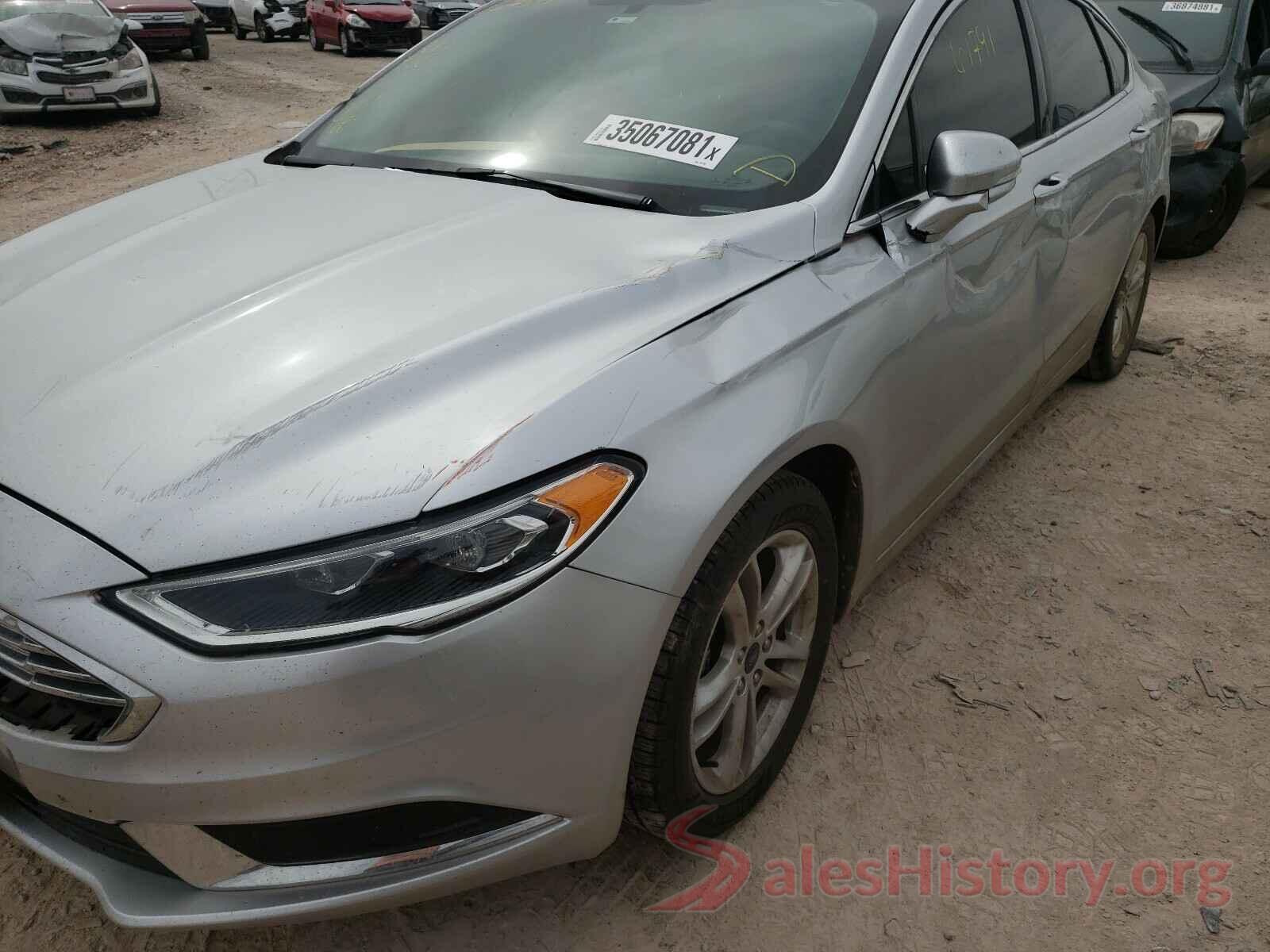 3FA6P0HD2JR267399 2018 FORD FUSION