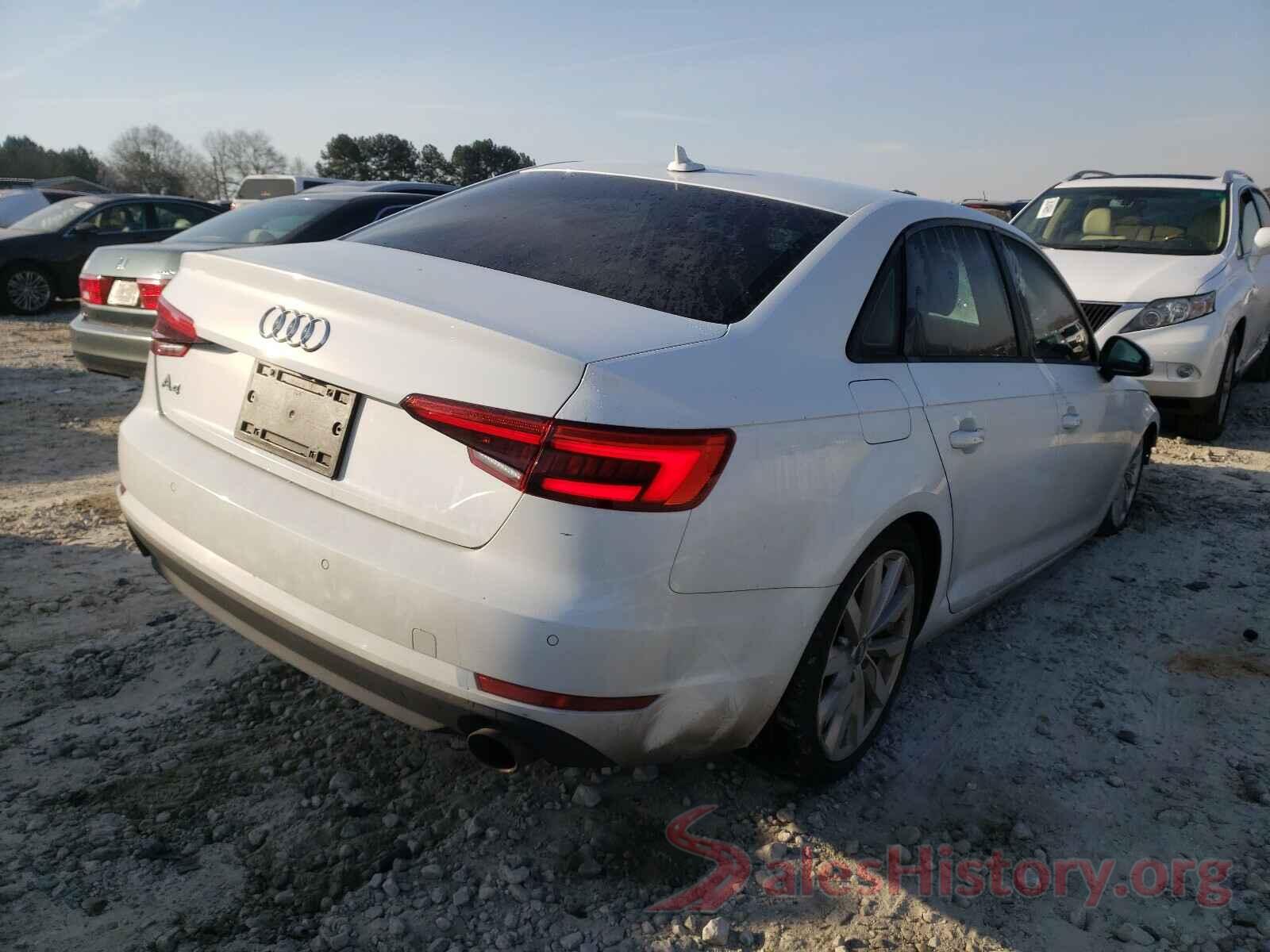 WAUGNAF43HN019024 2017 AUDI A4