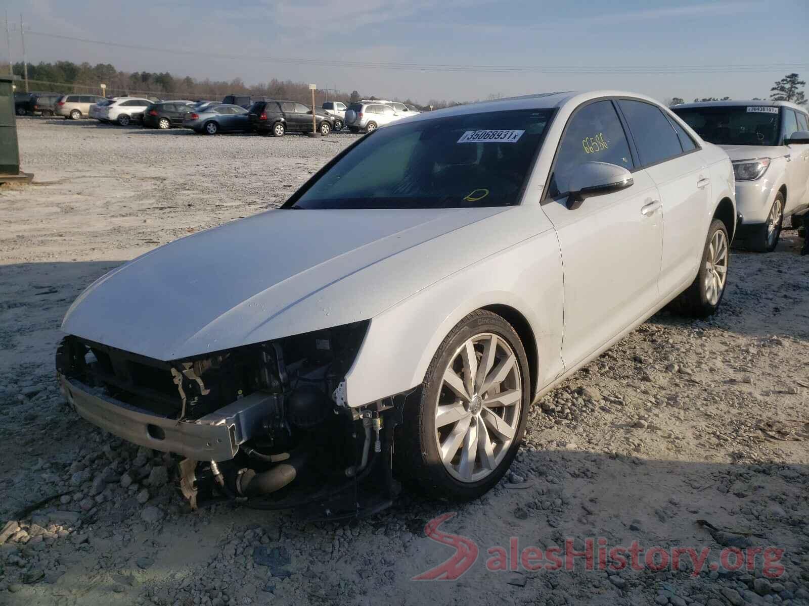 WAUGNAF43HN019024 2017 AUDI A4