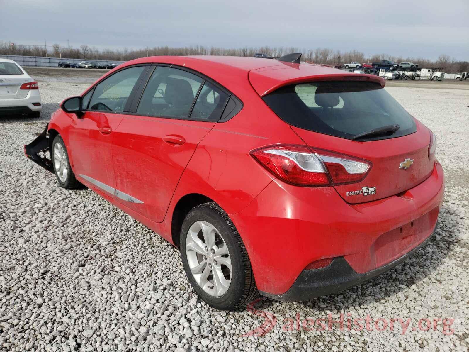 3G1BC6SMXKS600936 2019 CHEVROLET CRUZE