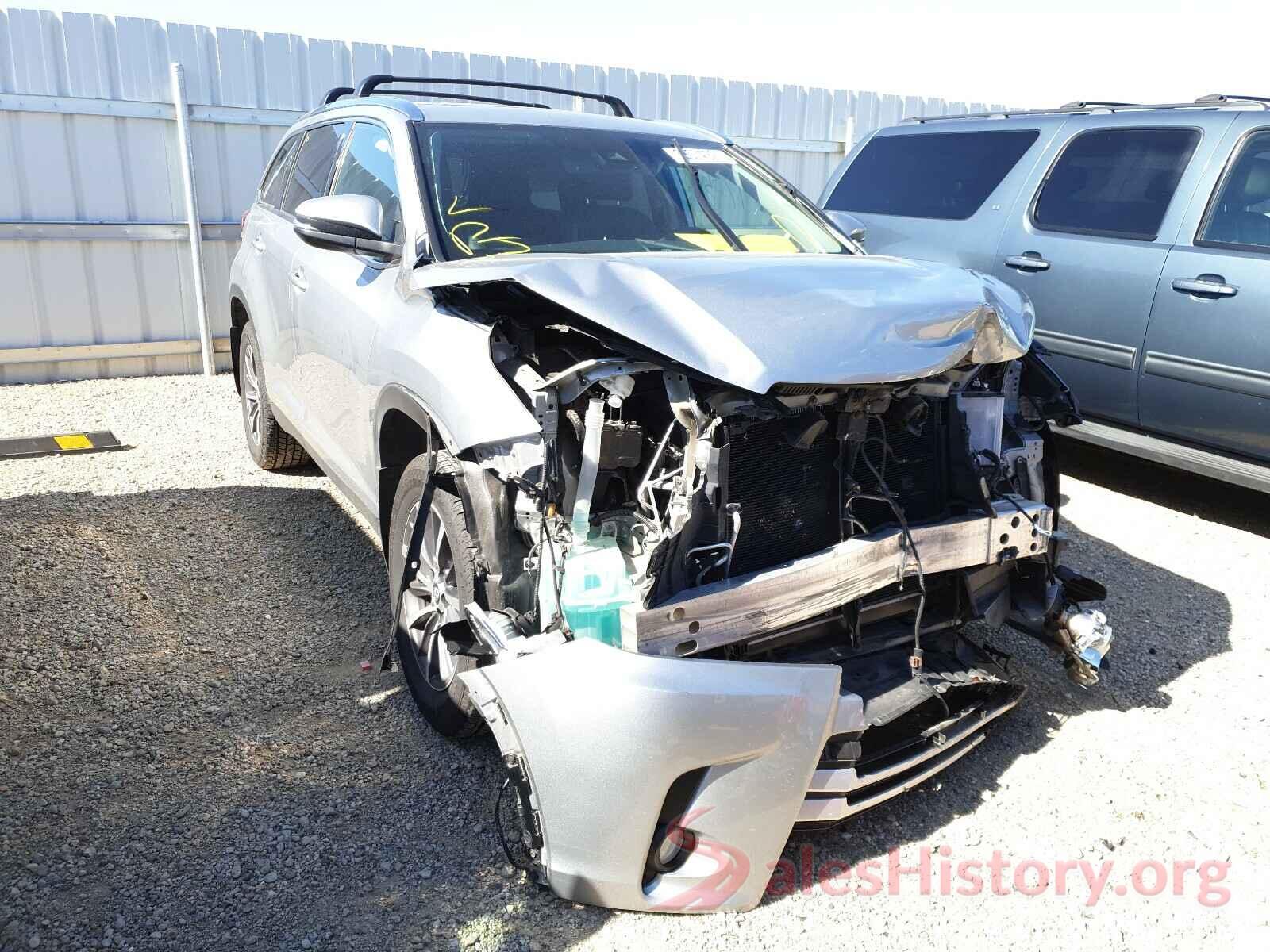 5TDJZRFH2KS579343 2019 TOYOTA HIGHLANDER