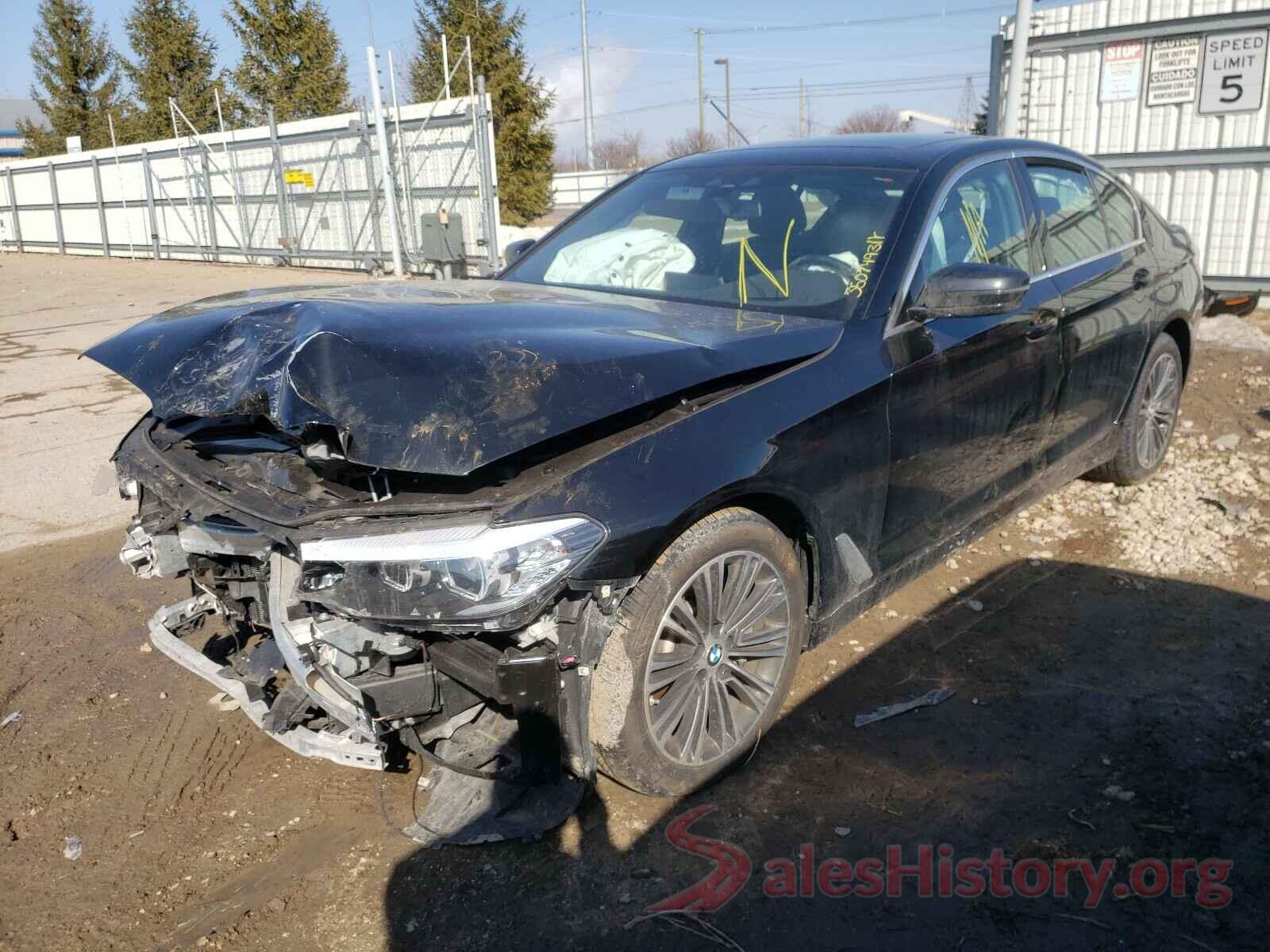 WBAJE7C5XKWW10832 2019 BMW 5 SERIES