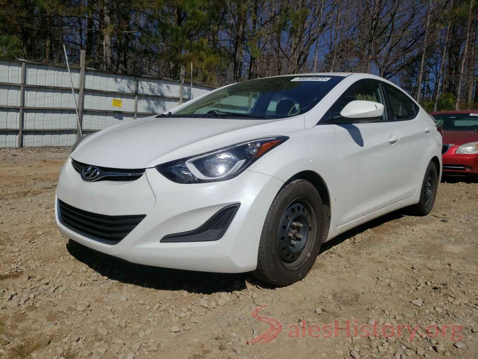 5NPDH4AE8GH777292 2016 HYUNDAI ELANTRA