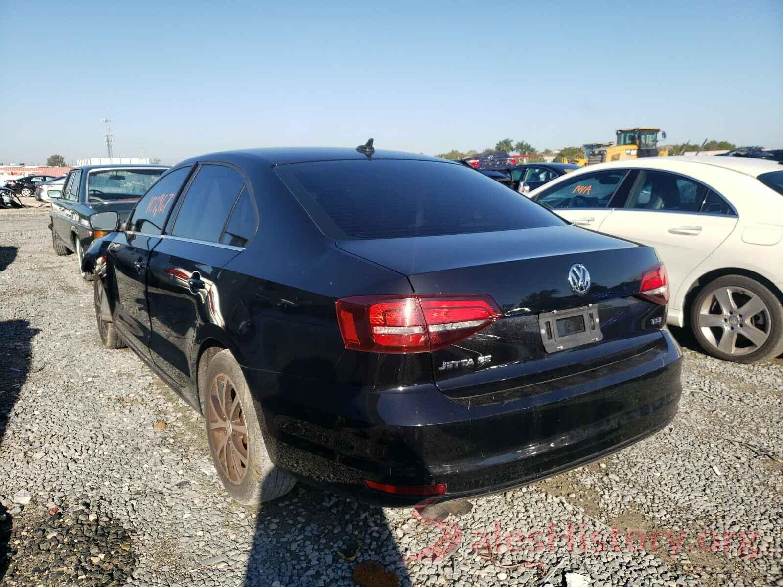 3VWDB7AJ5HM400881 2017 VOLKSWAGEN JETTA