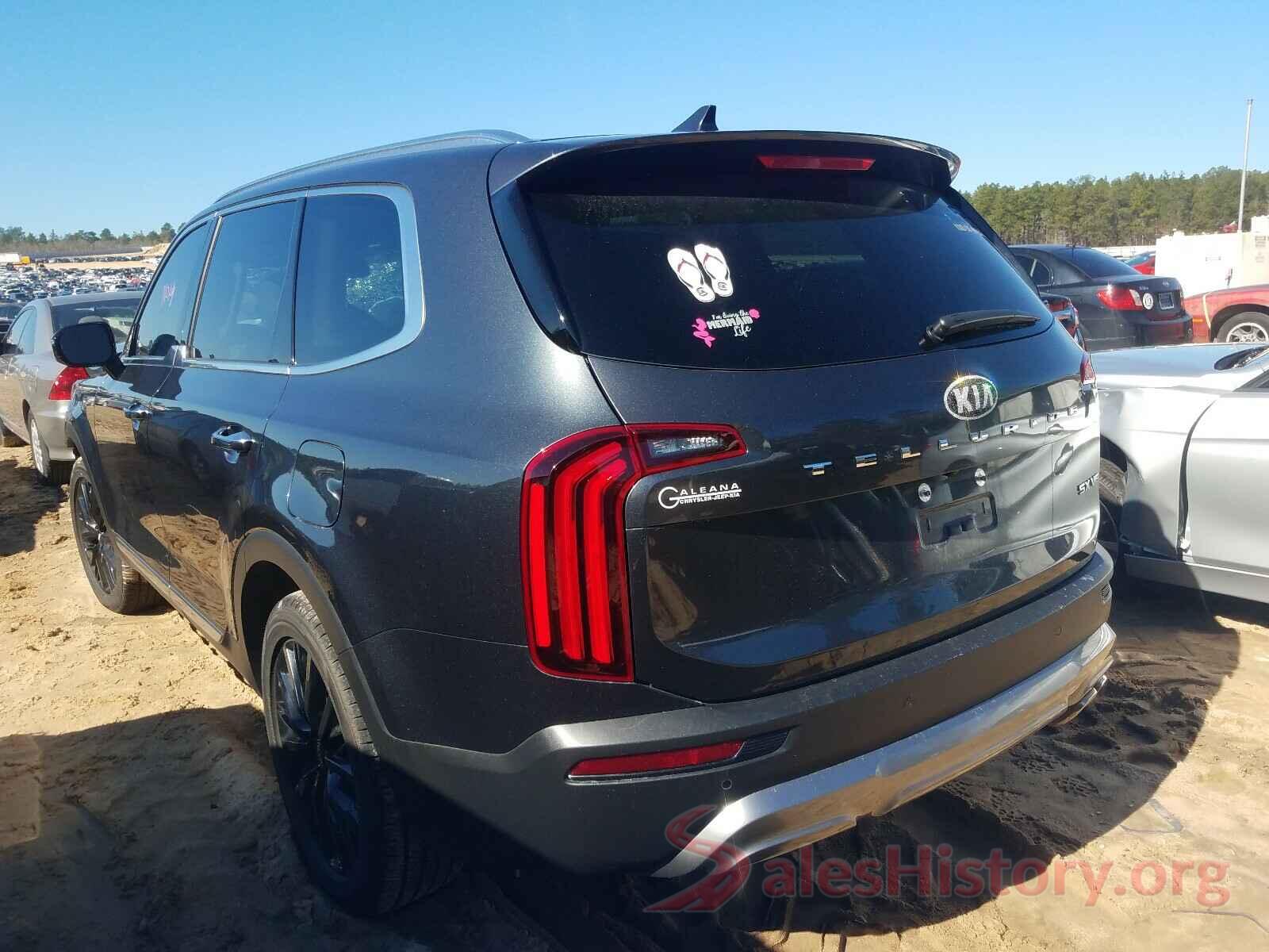 5XYP54HC3LG041887 2020 KIA TELLURIDE