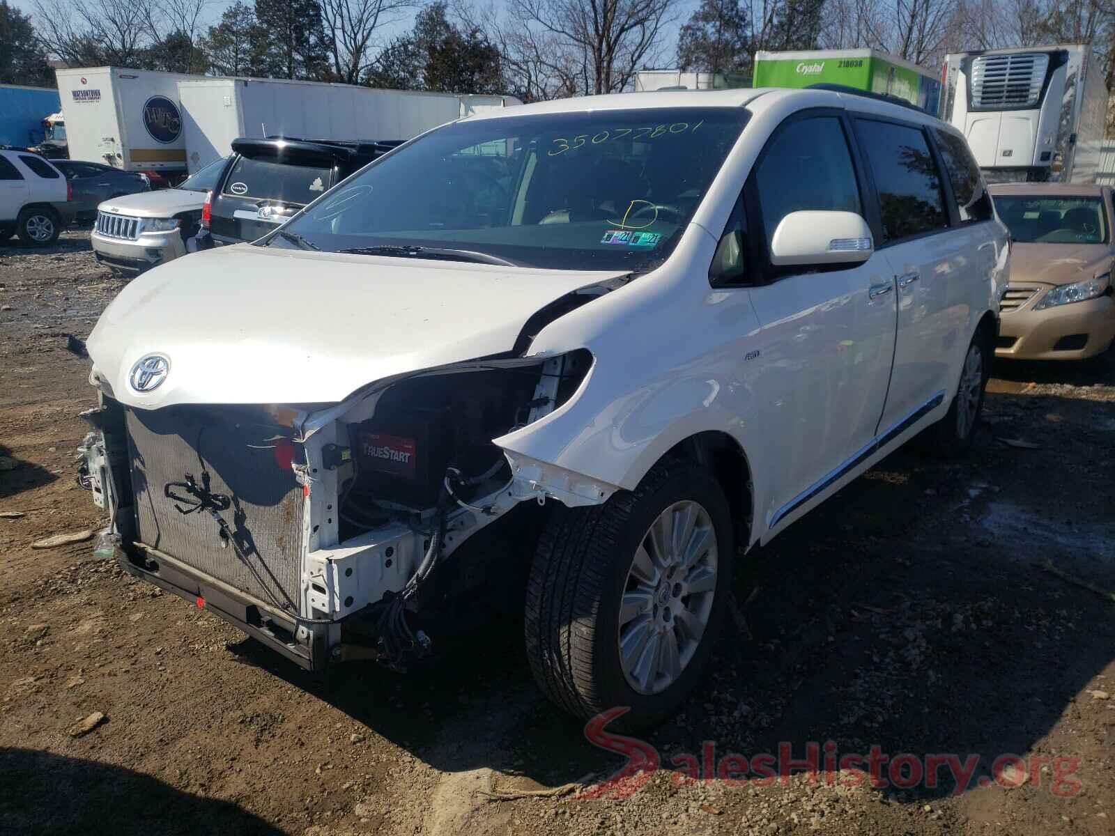 5TDDK3DC8GS129497 2016 TOYOTA SIENNA