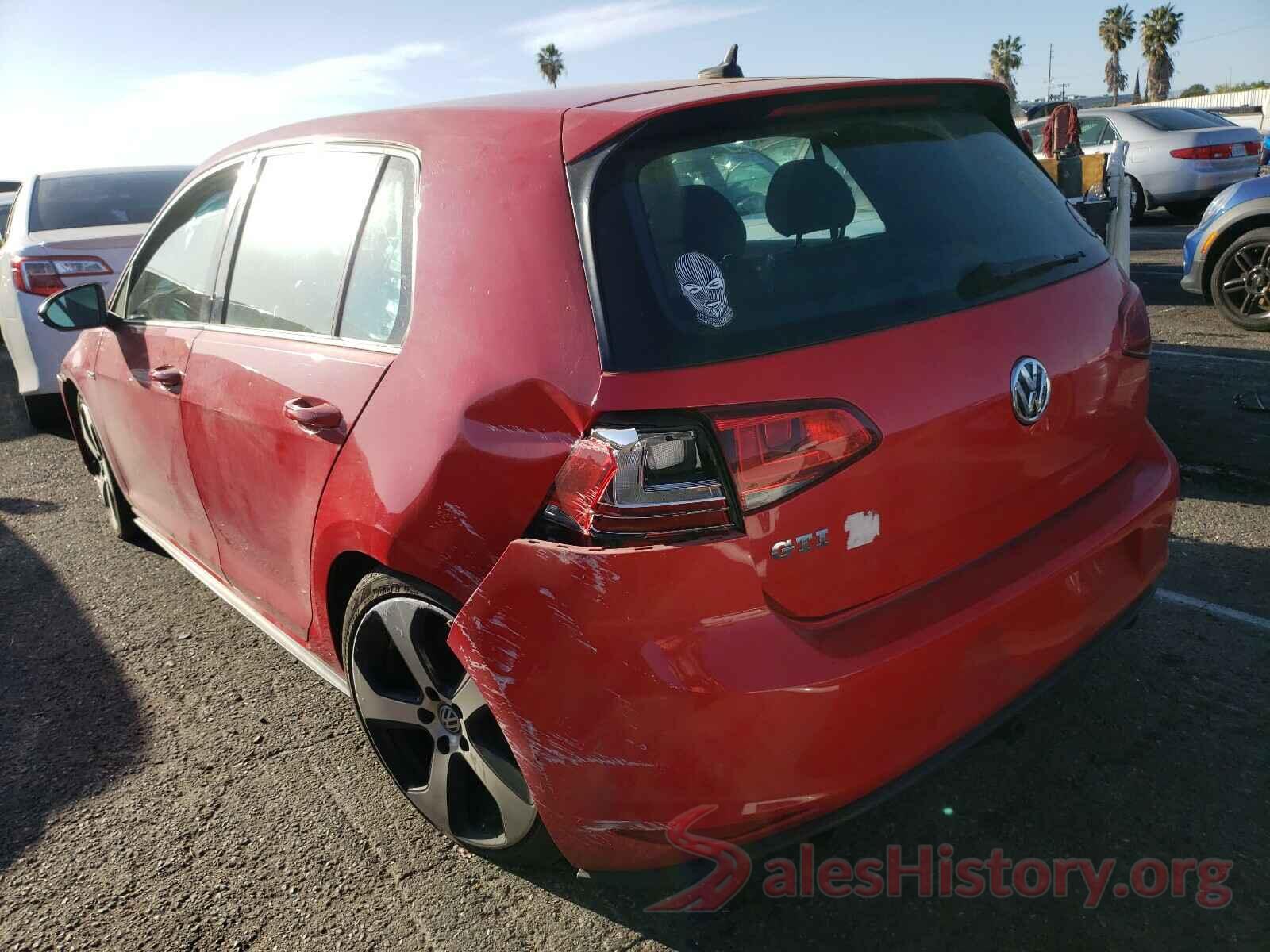 3VW5T7AU9HM006201 2017 VOLKSWAGEN GTI