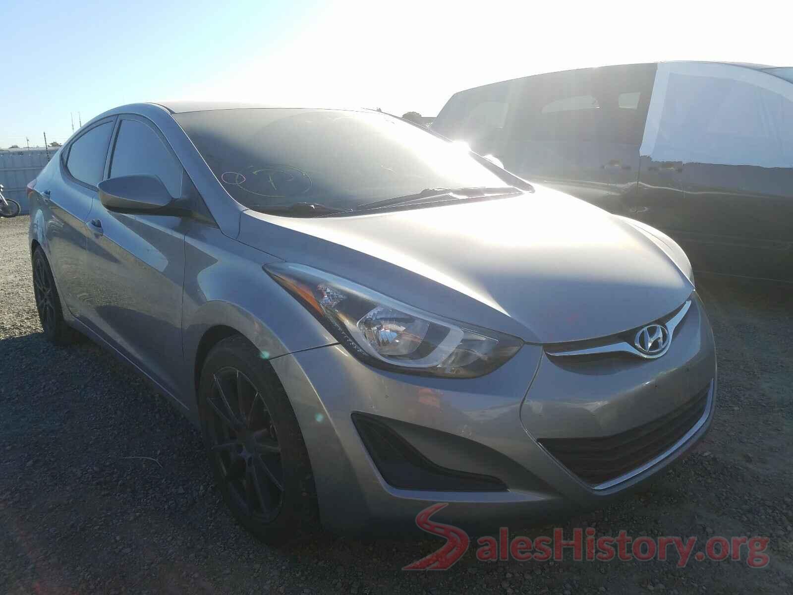 5NPDH4AE6GH671360 2016 HYUNDAI ELANTRA