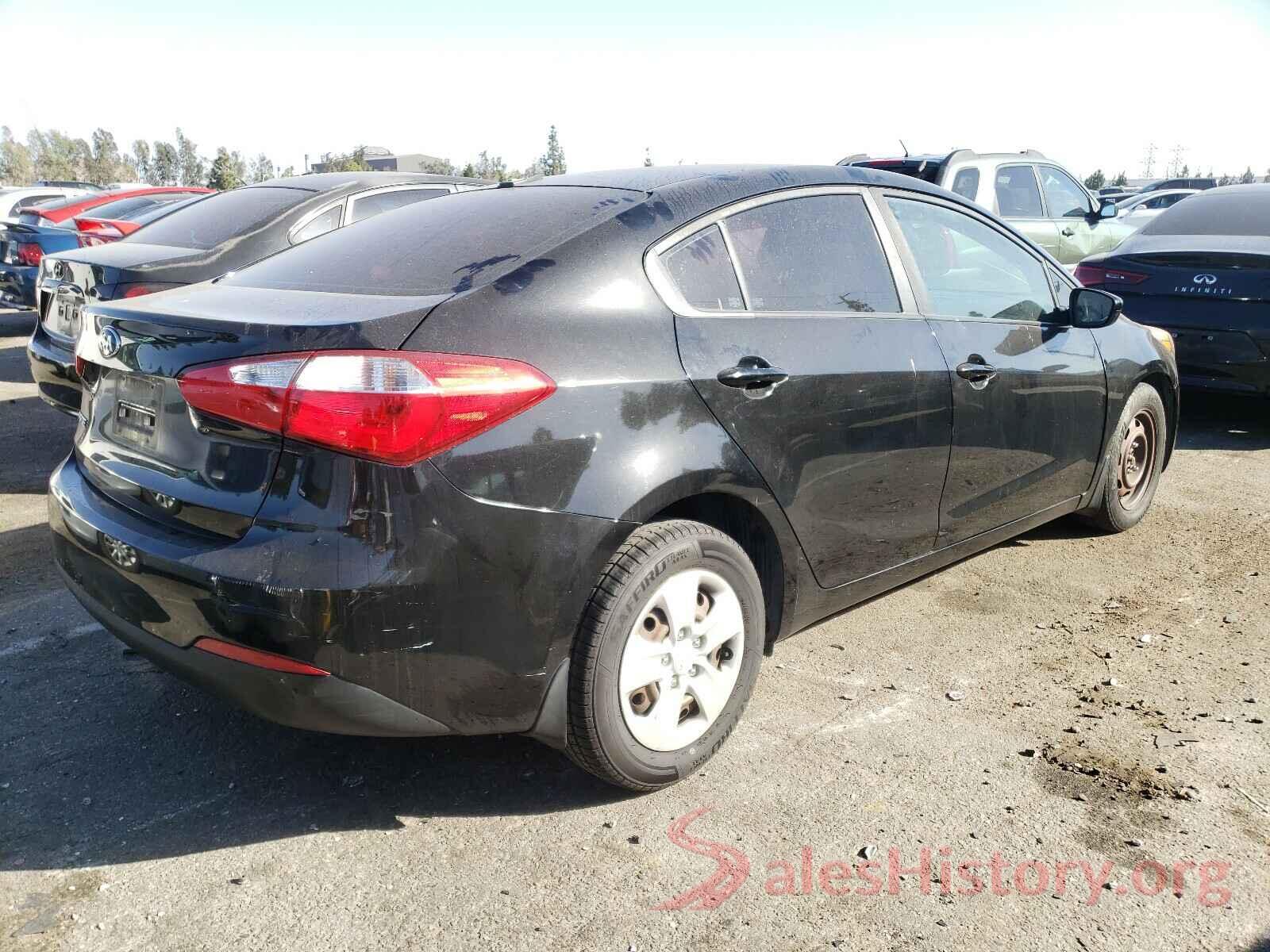 KNAFK4A69G5595827 2016 KIA FORTE