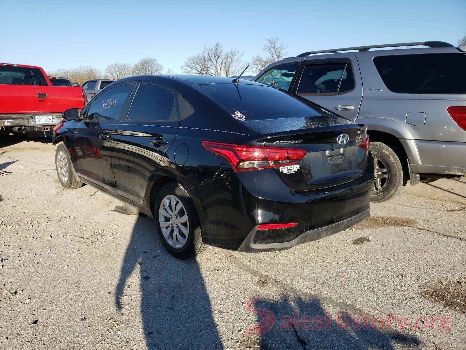 3KPC24A33KE072022 2019 HYUNDAI ACCENT