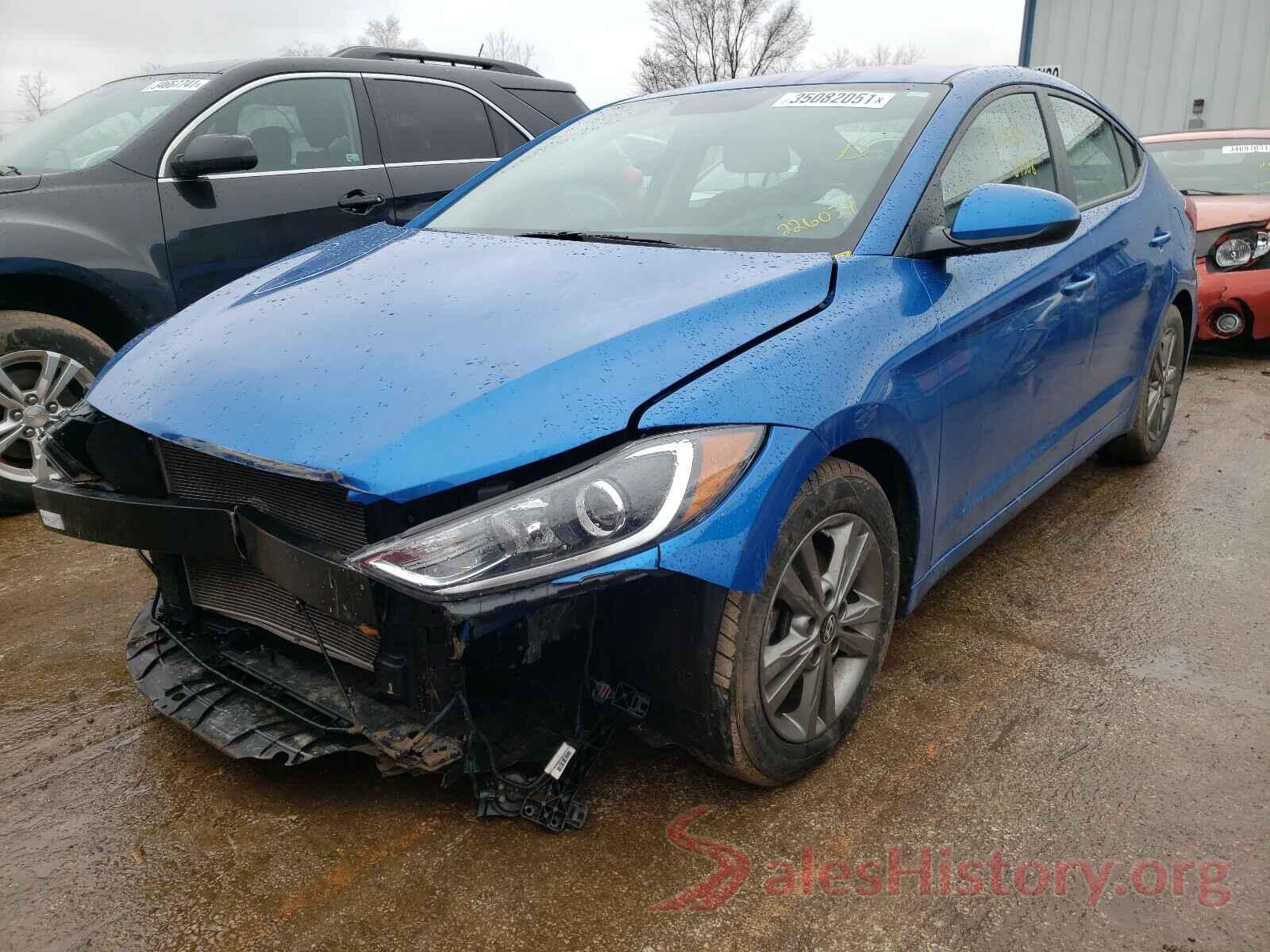 5NPD84LF7JH226039 2018 HYUNDAI ELANTRA