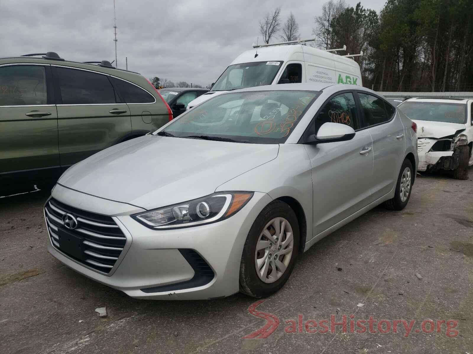 5NPD74LF4HH113551 2017 HYUNDAI ELANTRA