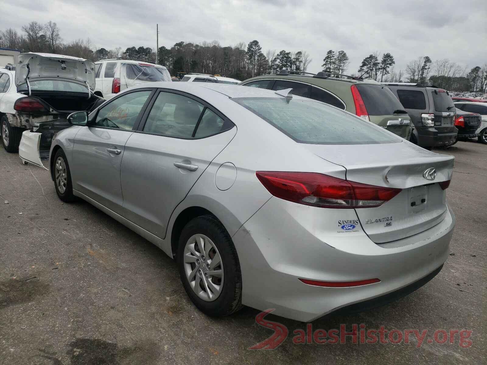 5NPD74LF4HH113551 2017 HYUNDAI ELANTRA