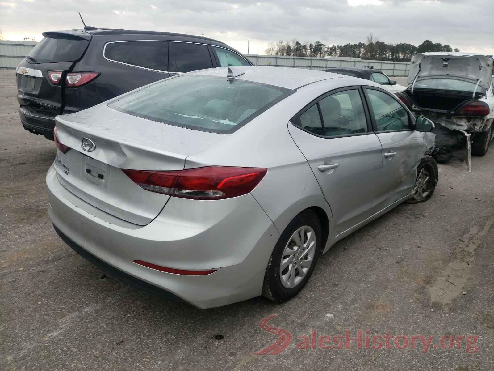 5NPD74LF4HH113551 2017 HYUNDAI ELANTRA