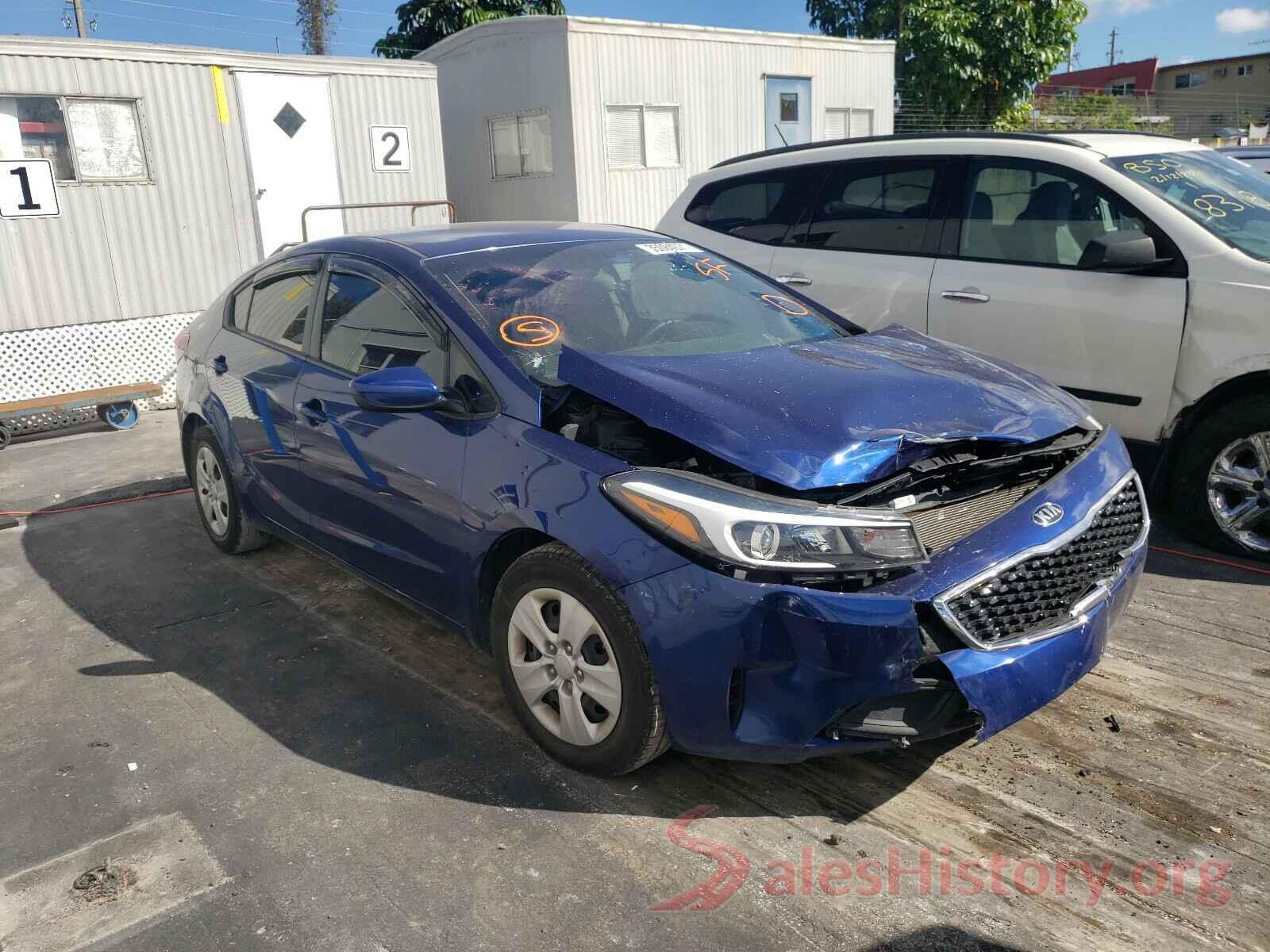 3KPFL4A73JE183004 2018 KIA FORTE